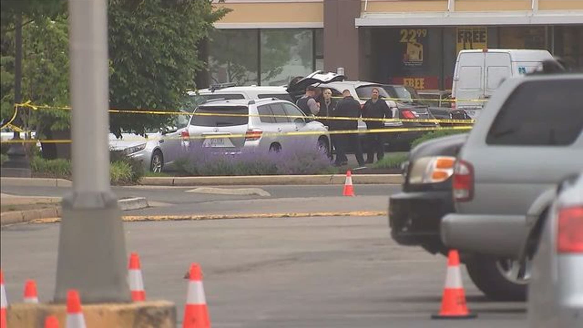 One of the crime scenes in Virginia.