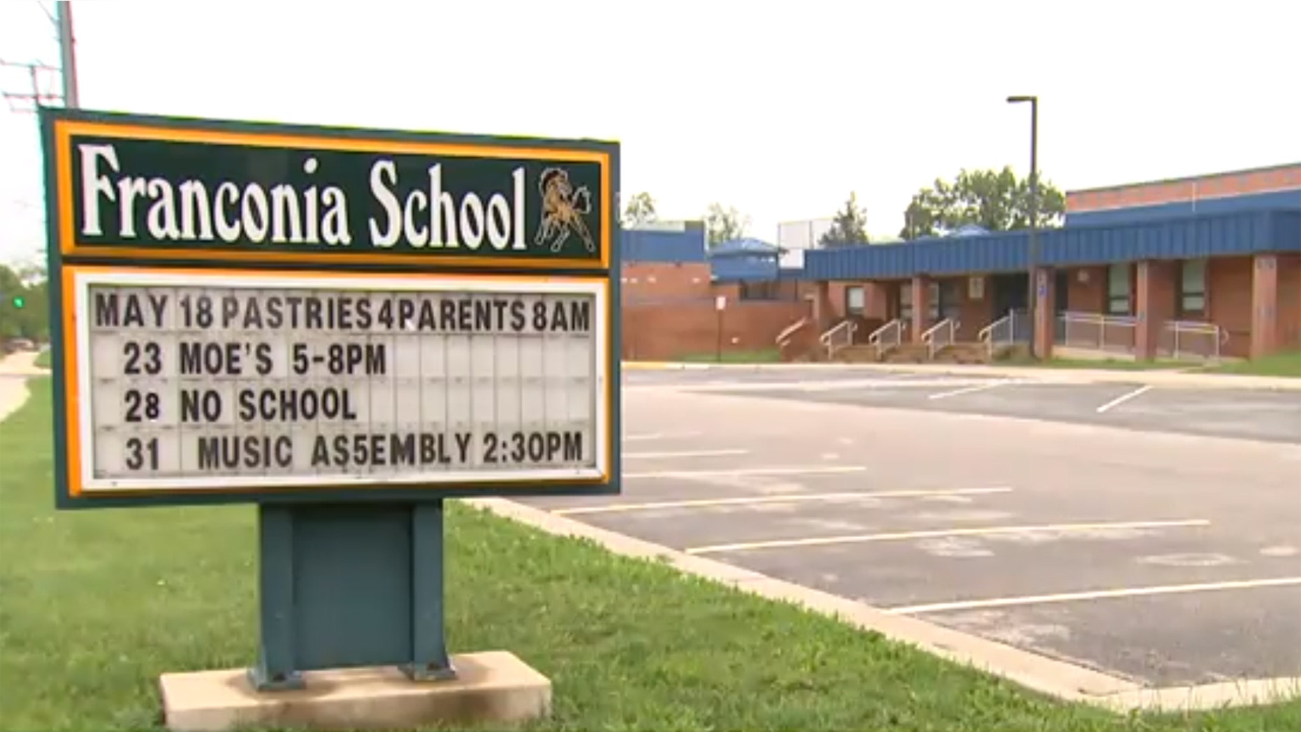A 9-year-old boy died after he was crushed by a motorized room partition at Franconia Elementary School in Alexandria, Va. on Friday.