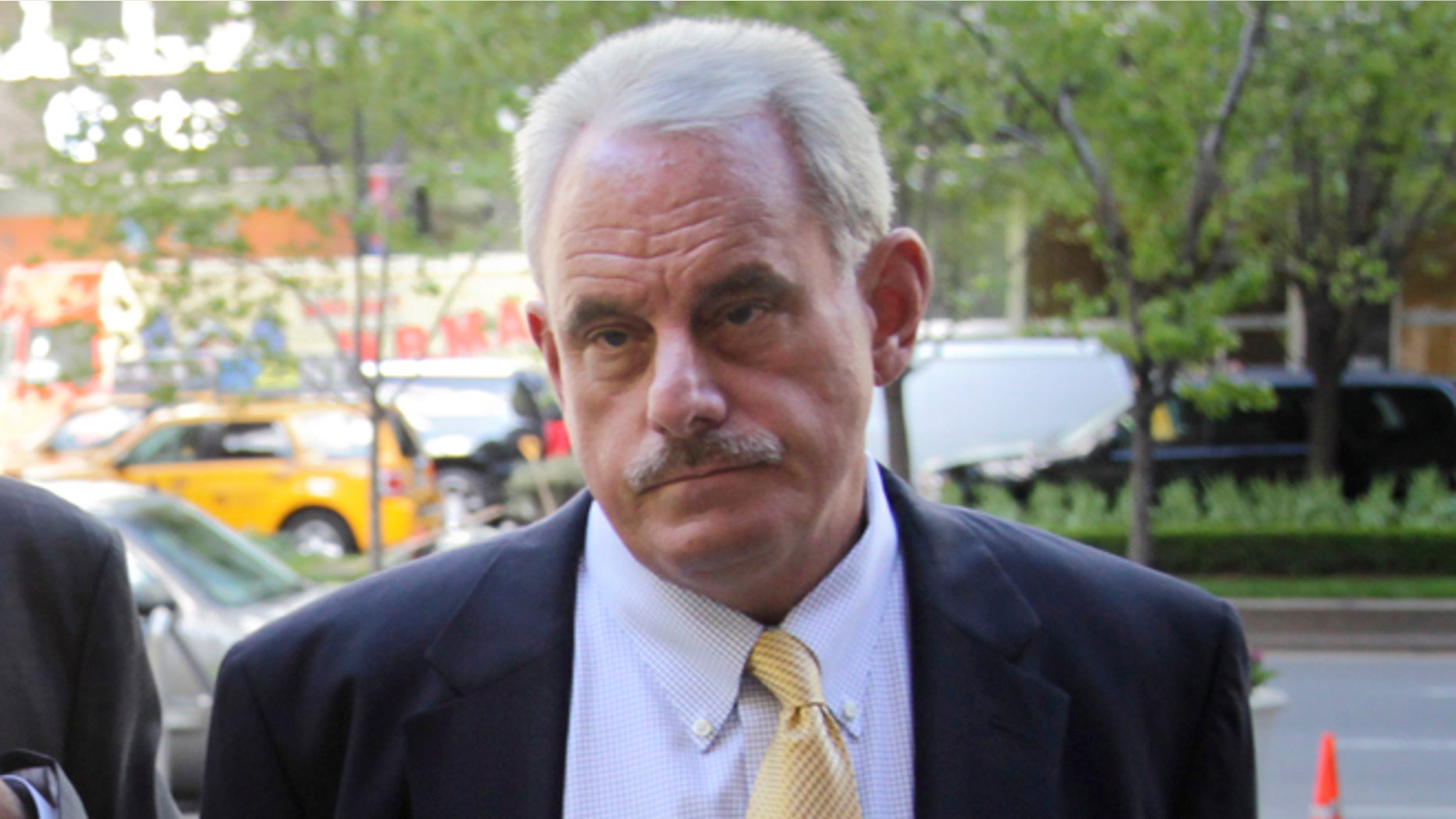 April 5: New Orleans Saints assistant coach Joe Vitt for a meeting at NFL headquarters in New York.