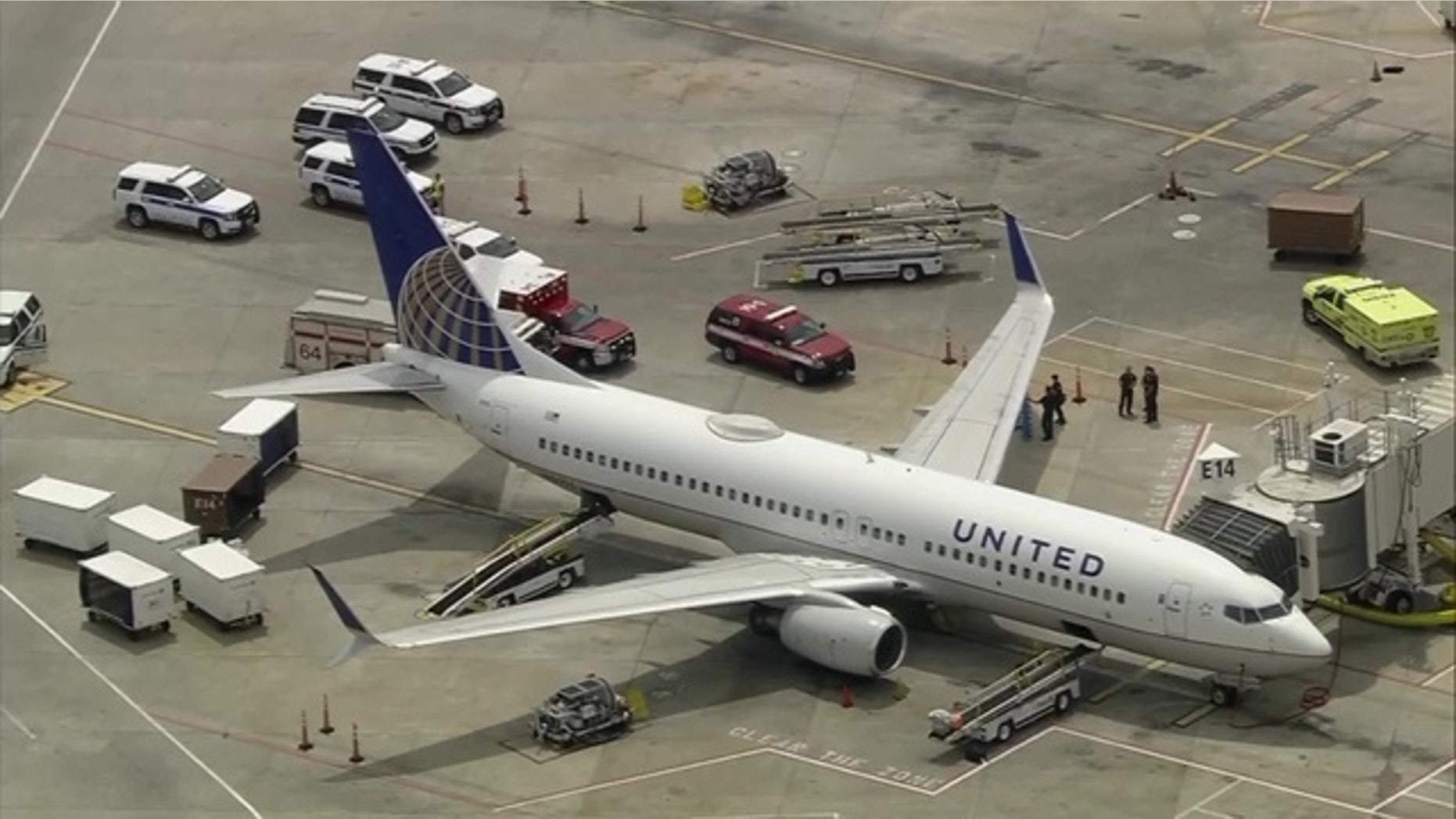 United passengers were injured after hitting severe turbulence over Mexico.