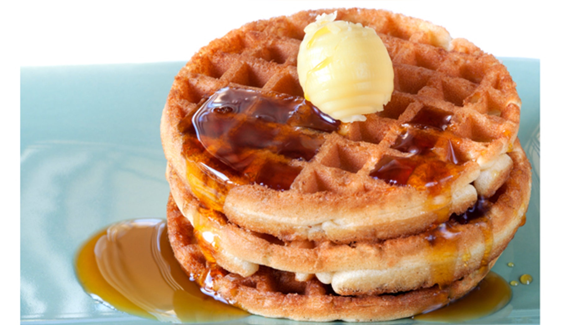 Waffles similar to those that were served at Back Alley Waffles in Washington, D.C.