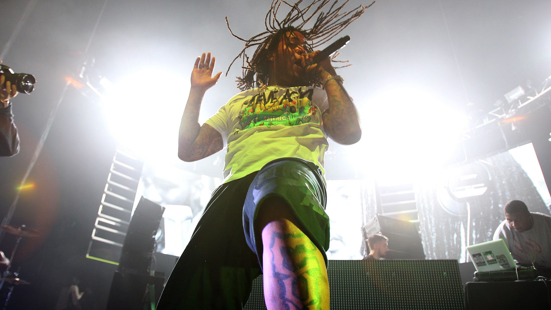 Nov. 1, 2013. Waka Flocka Flame performs at Aokify America Tour in New York.