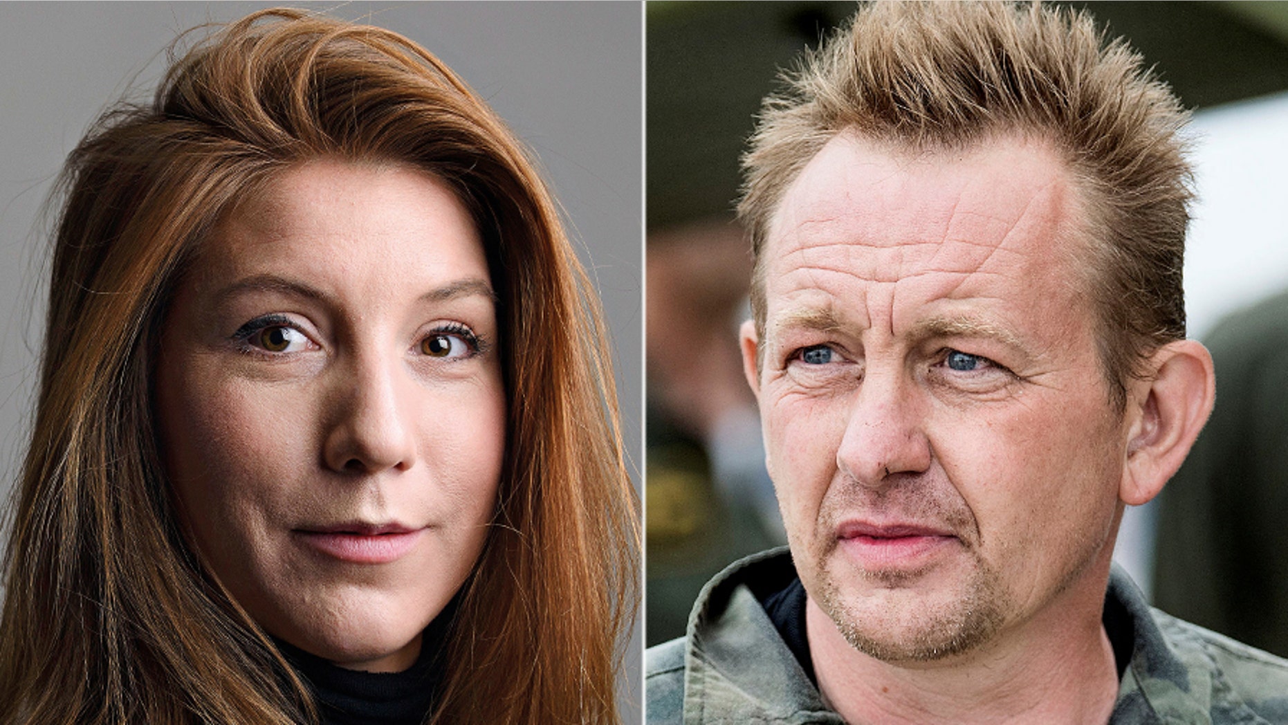 Peter Madsen, right, is charged with killing journalist Kim Wall aboard his homemade Nautilus submarine.