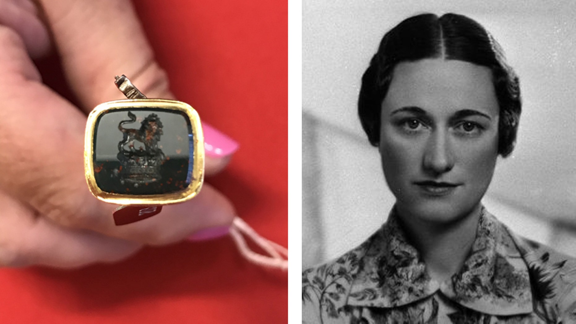 A number of personal items that once belonged to Wallis Simpson and King Edward VIII are up for auction.