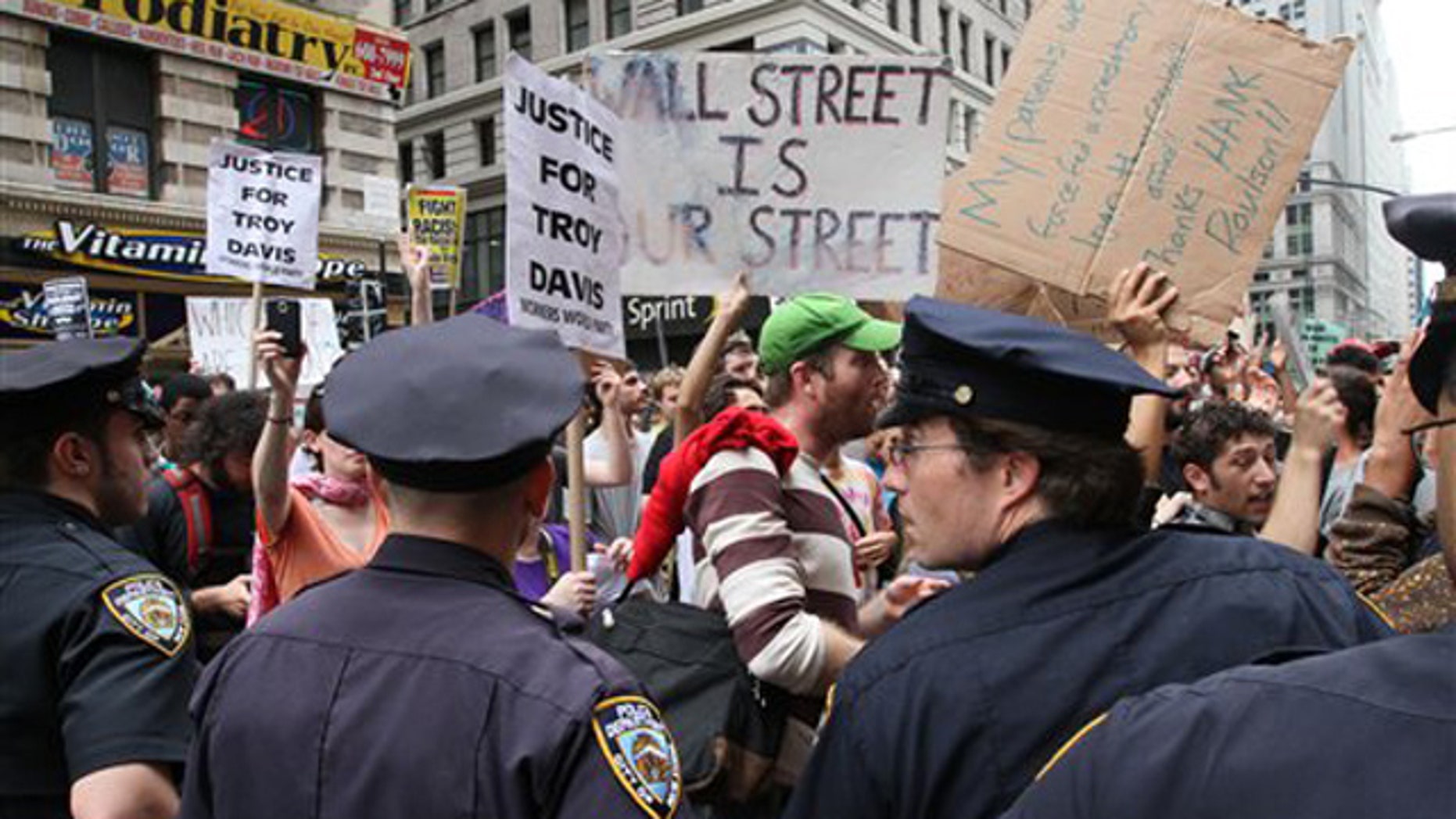 Police Arrest 80 During 'Occupy Wall Street' Protest | Fox News