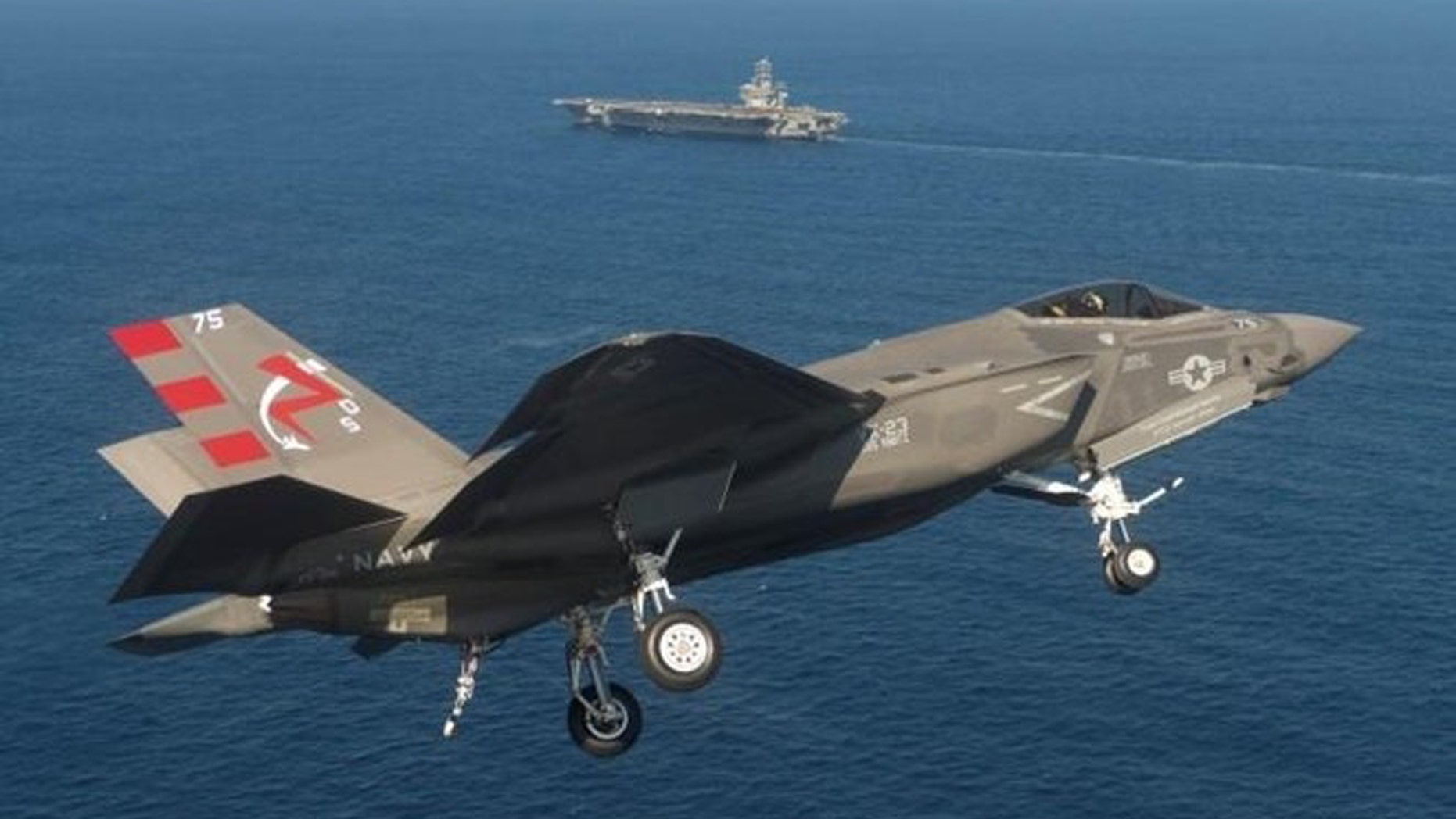 F-35 Series Part II: Multi-Domain War - F-35s test attack missions with surface ships and ground weapons. (Credit: Lockheed Martin F-35)
