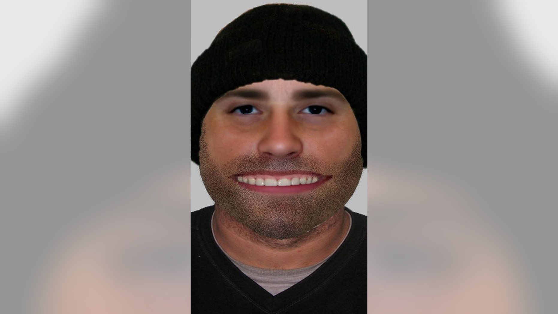 Police in England are hoping this computer-generated sketch will help them find a burglary suspect.