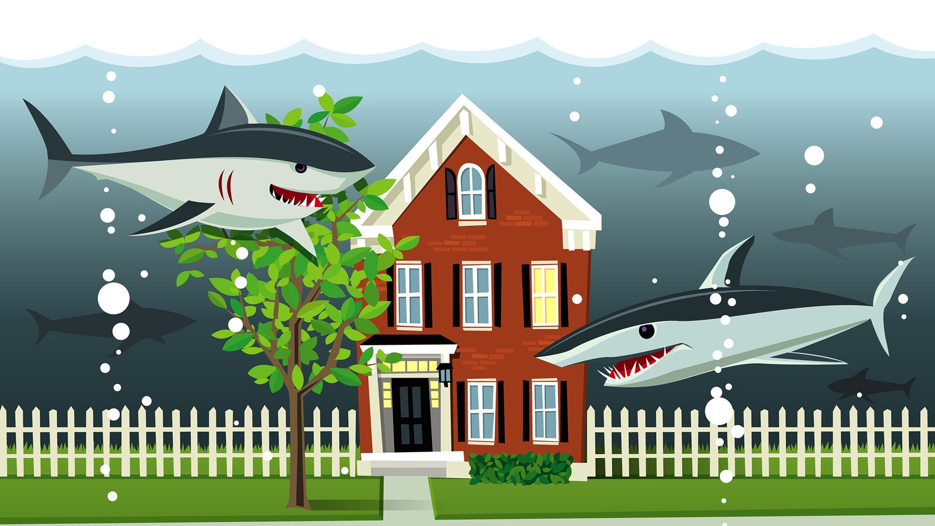 water-sharks