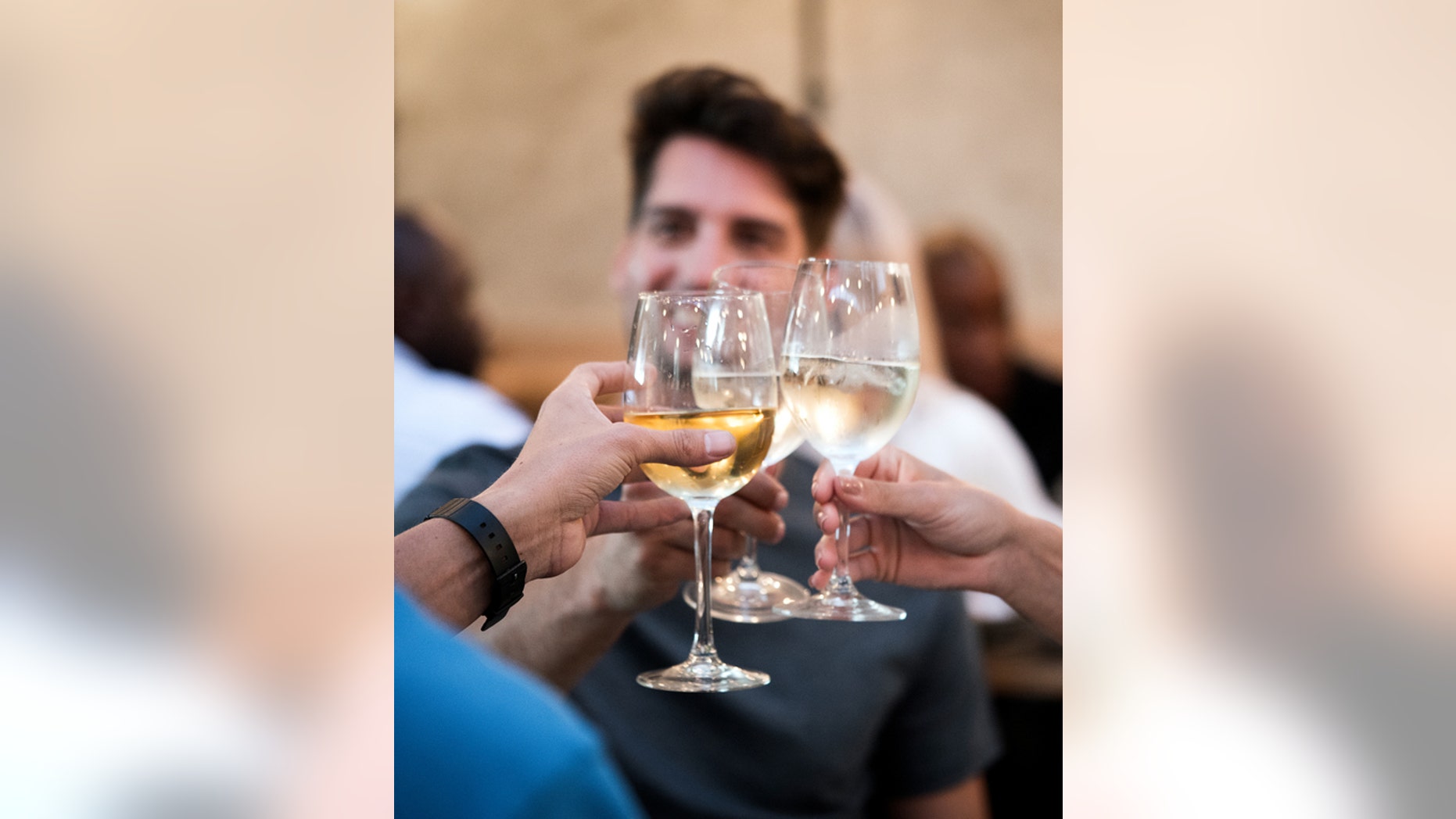 Don't want to get tipsy? Avoid using a bigger glass.