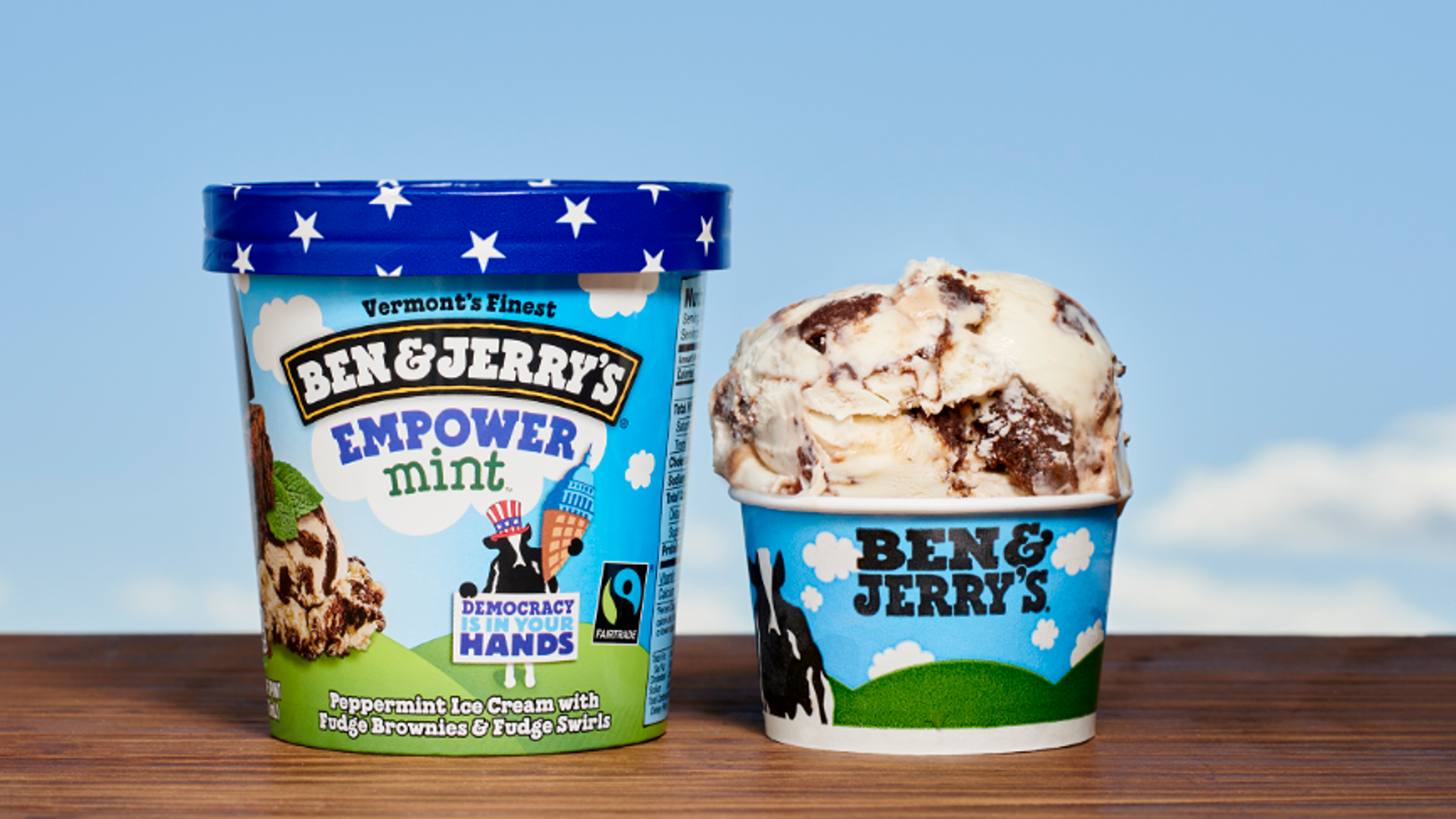 Empower Mint is Ben & Jerry's latest flavor-- with a serious political message.