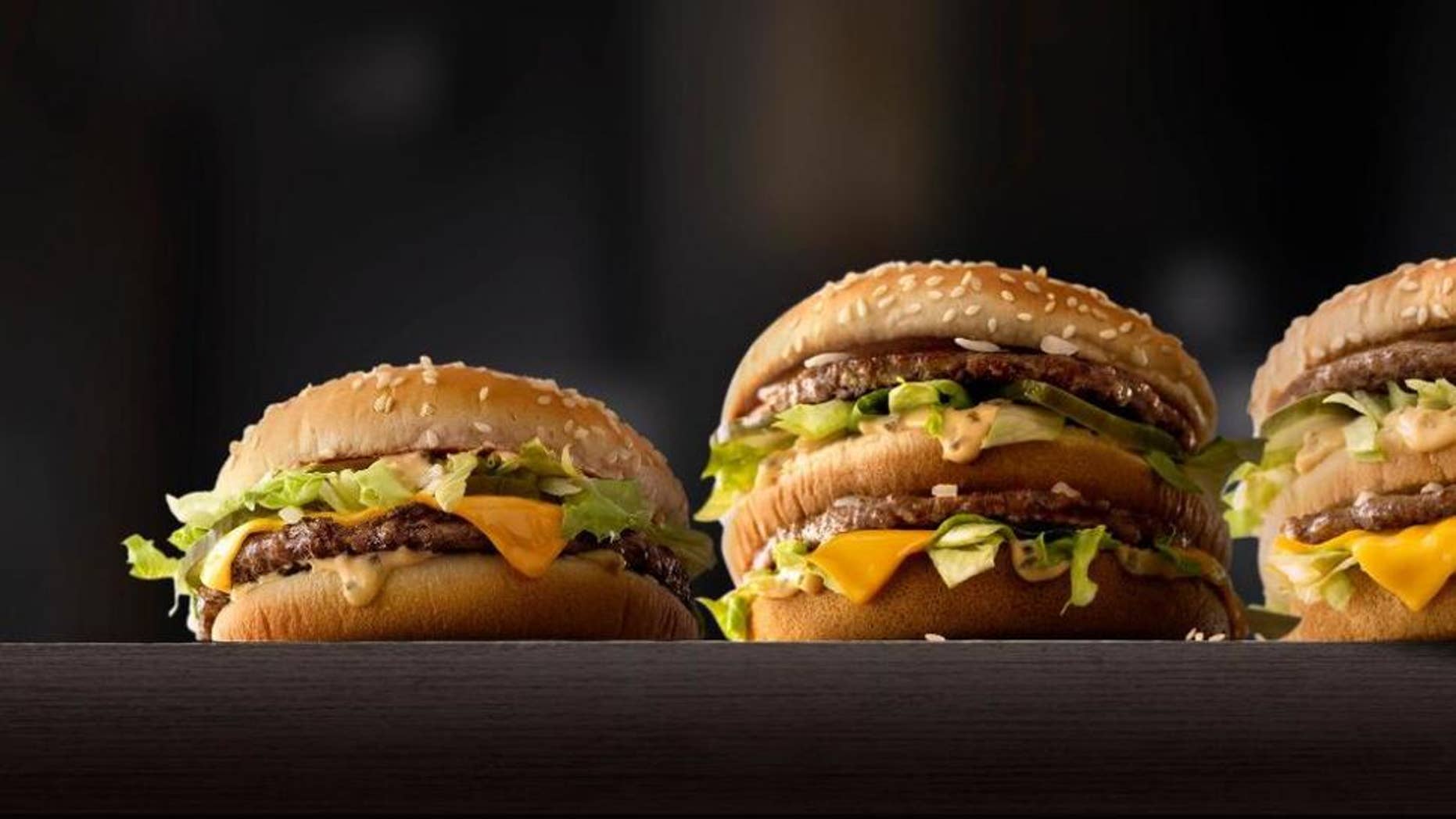 McDonald's is testing fresh beef patties in its bigger burgers.