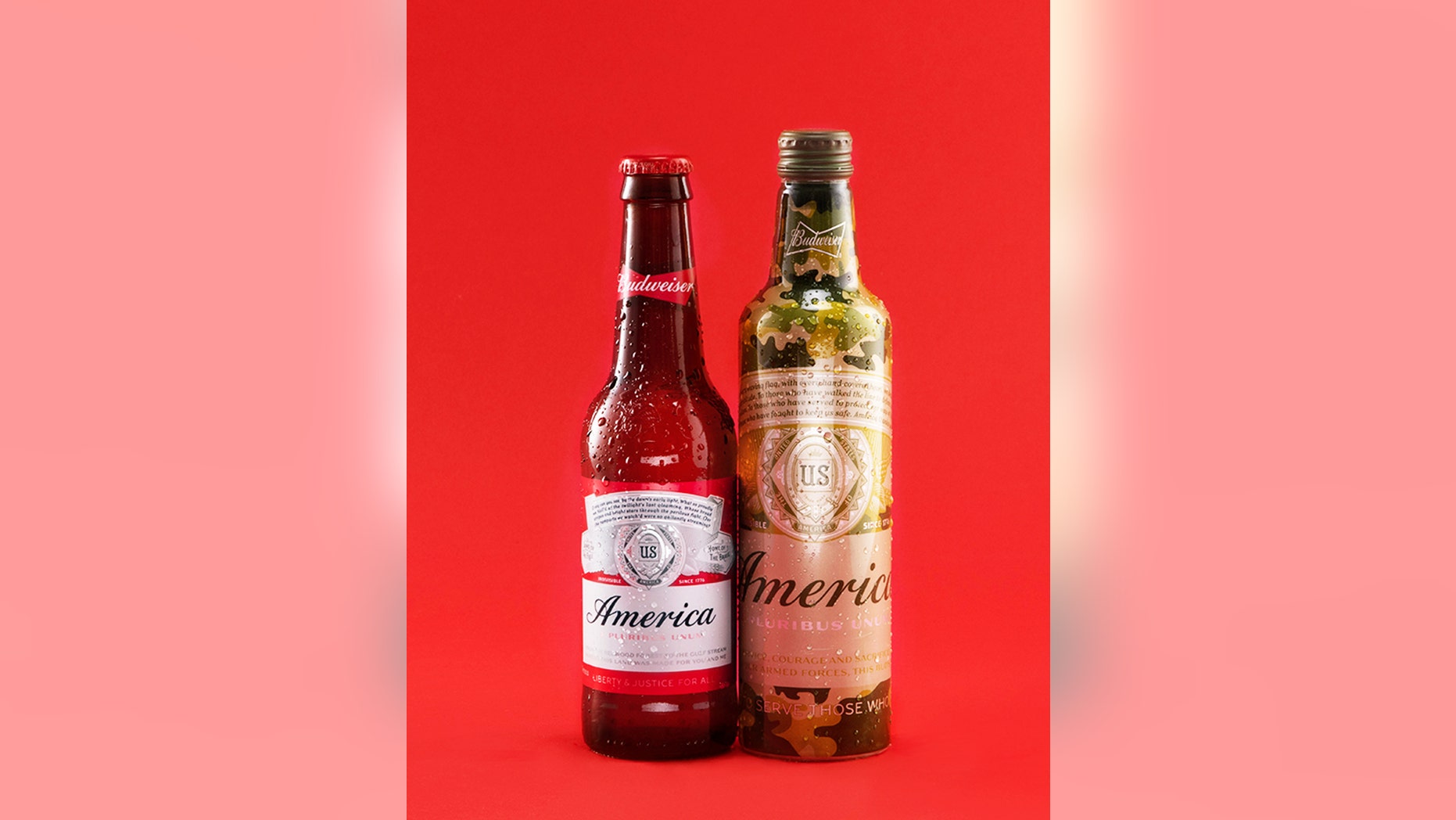 Budweiser's America cans and bottles are back with a twist to support the country's Armed Forces.