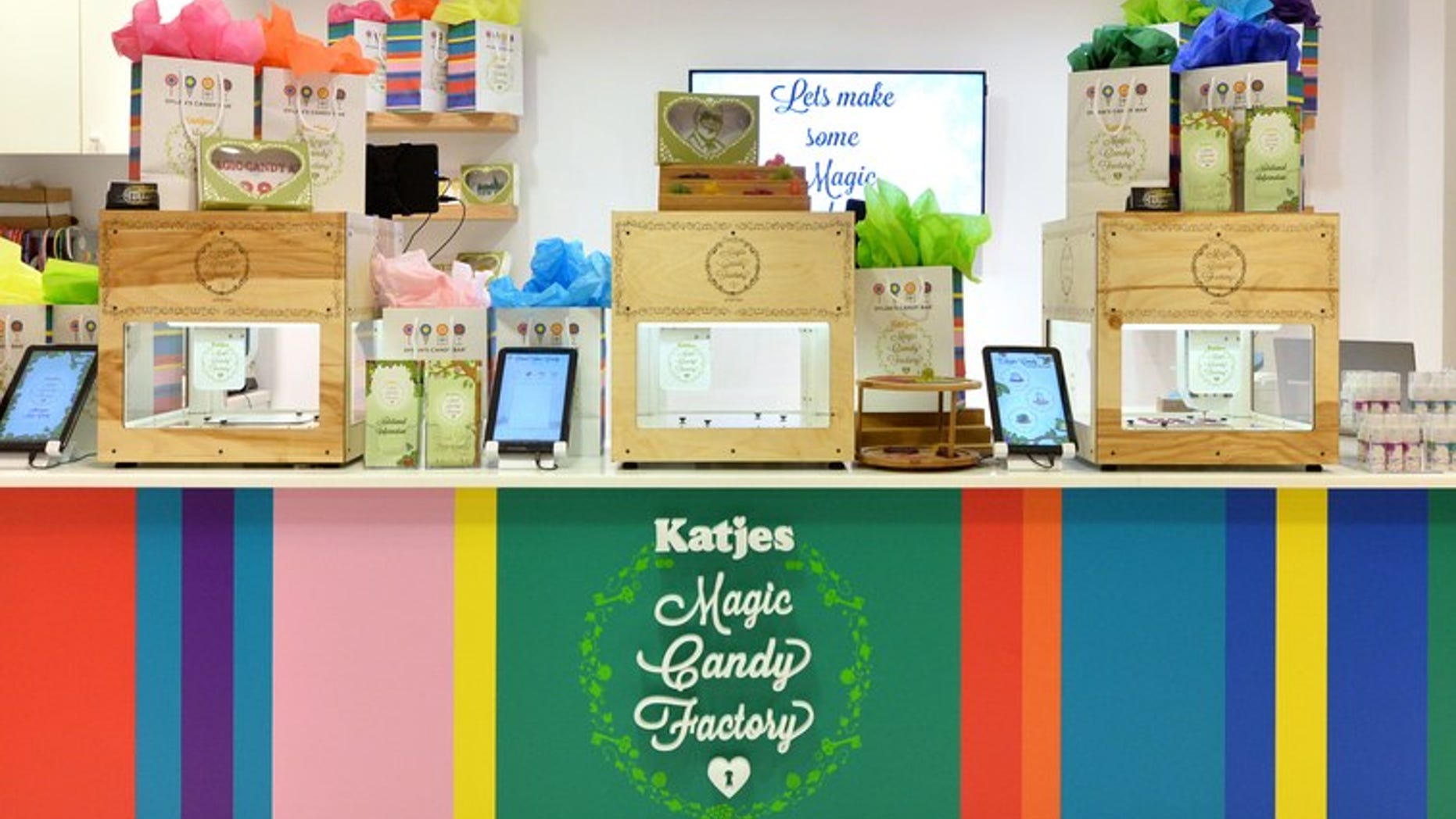Now you can personalize candy with unique colors, flavors, shapes, and more.