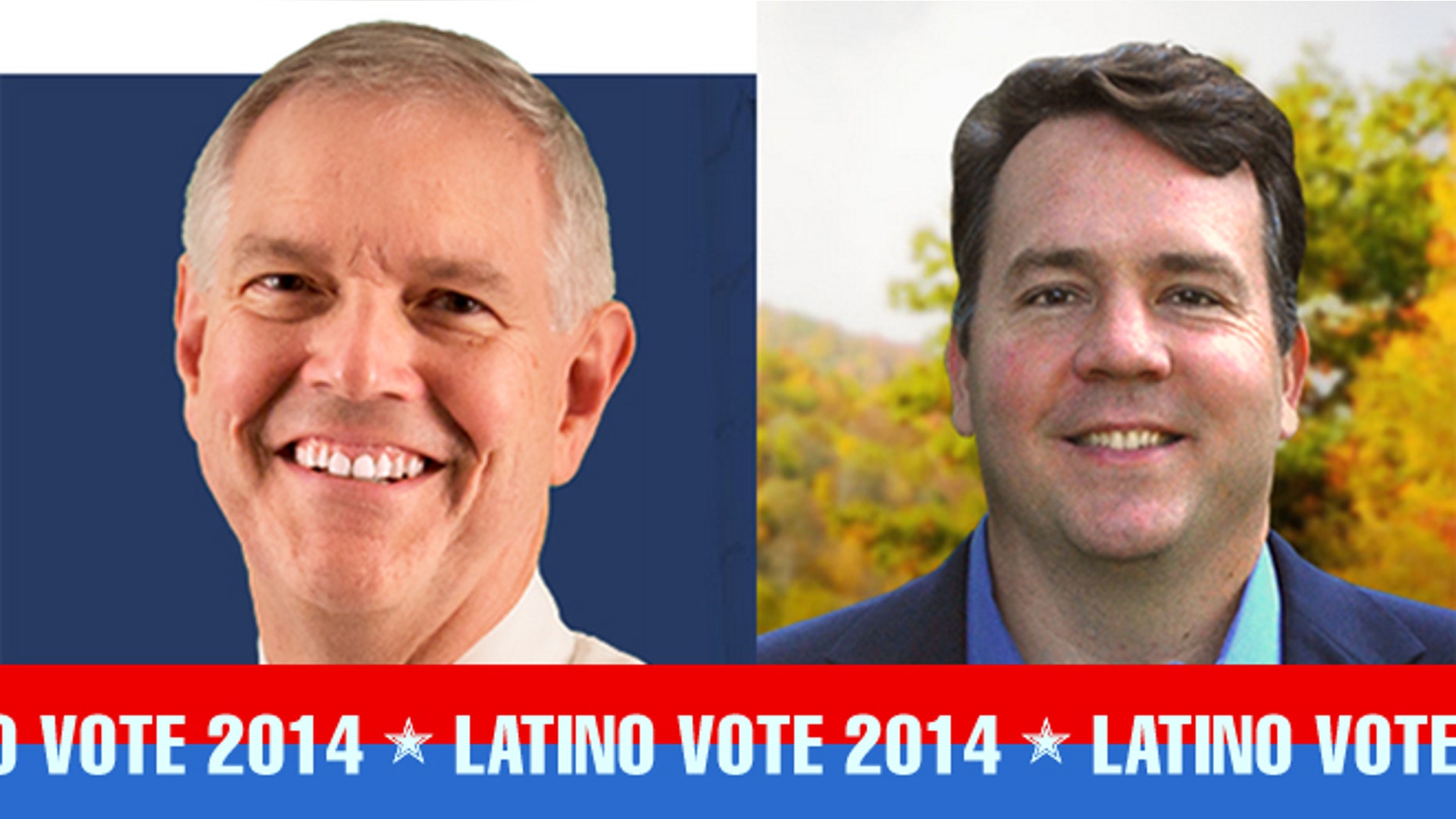 Nick Casey (left) and the new Cuban-American Congressman from West Virginia, Alex Mooney (right).