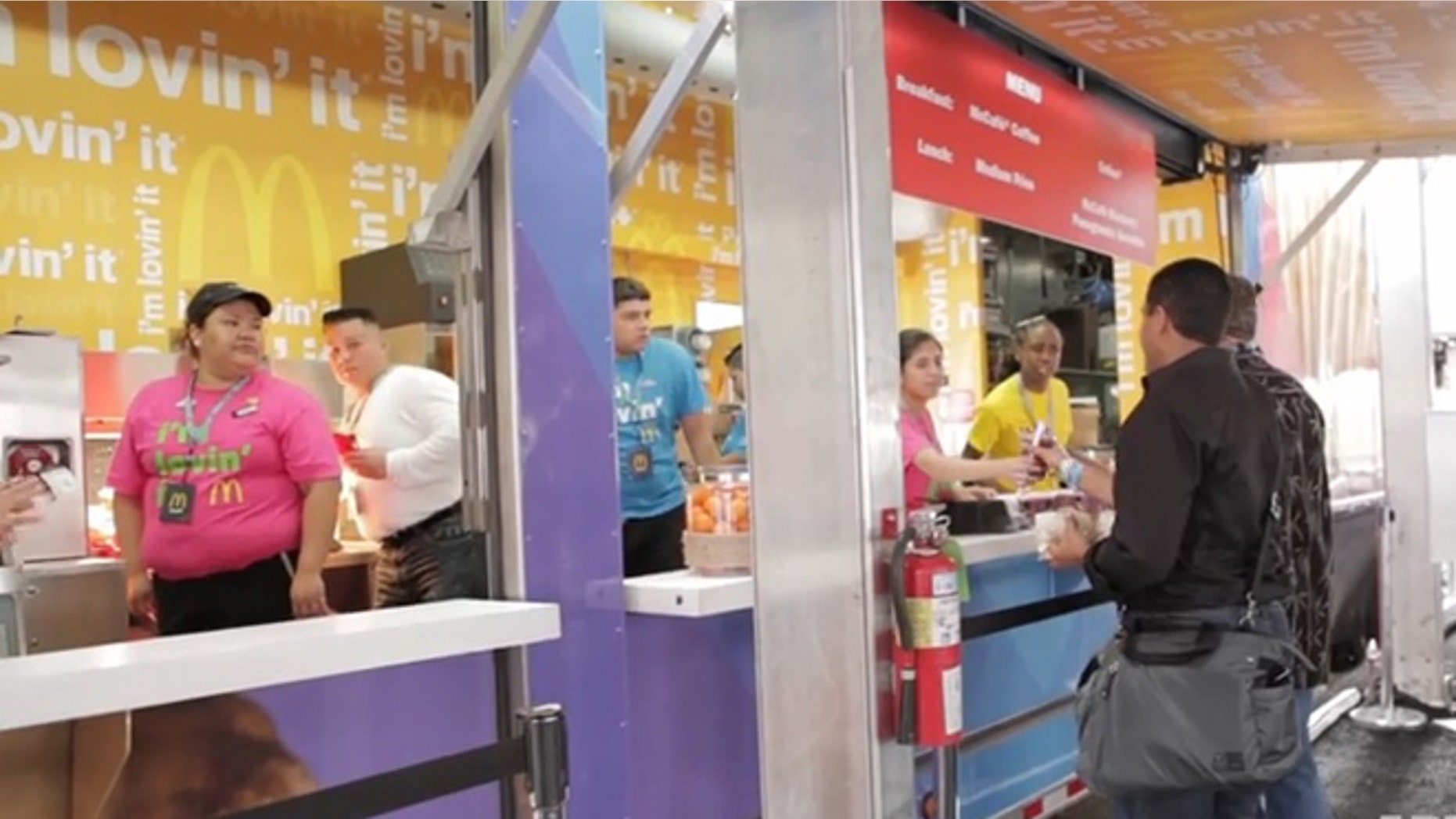 SXSW goers are enjoying McDonald's free food.