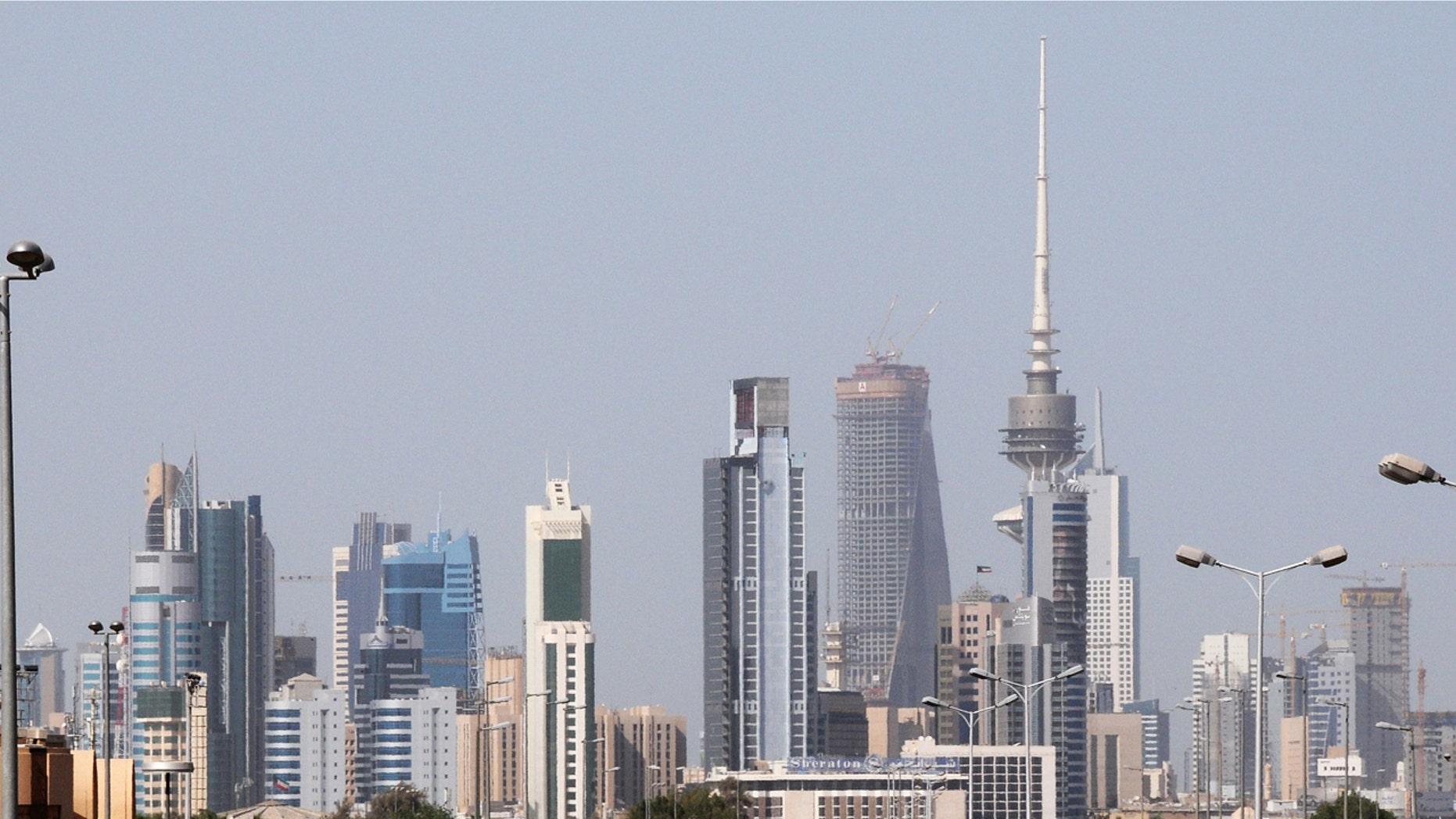 The Kuwait City skyline, 2009.