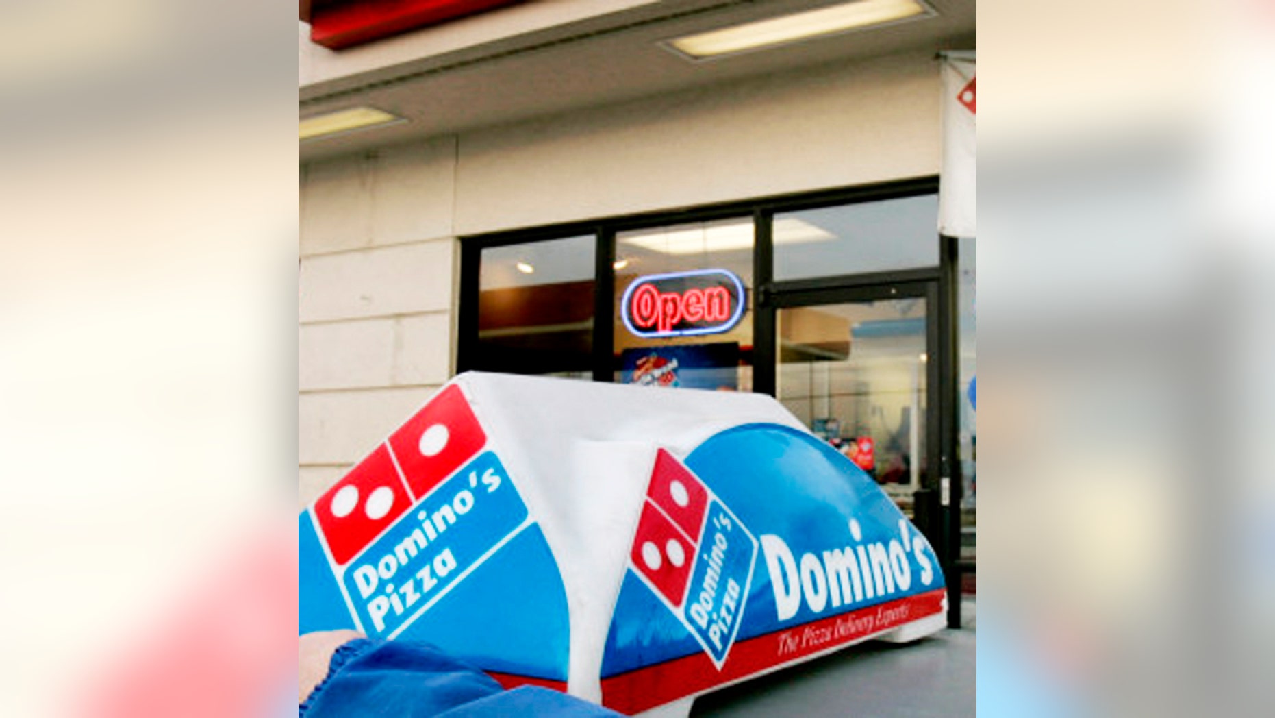 This Domino's order came with a side the customer didn't want.
