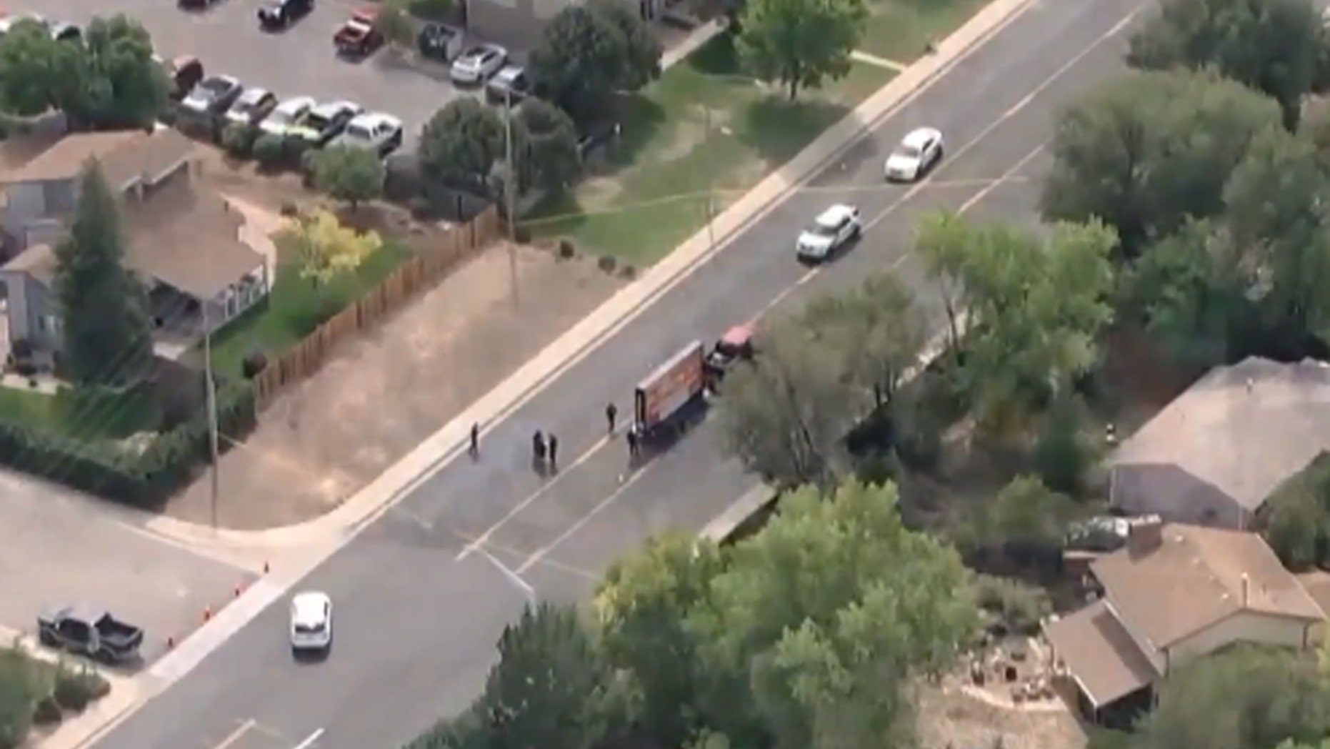 An 8-year-old boy has died after being struck by a church-sponsored float during a Labor Day parade in Colorado, authorities said.
