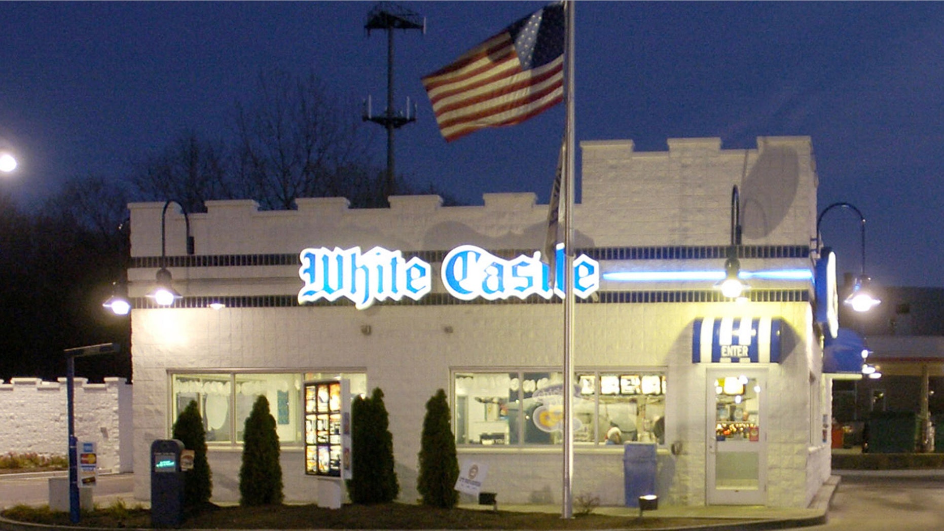 A White Castle restaurant is seen in Cincinnati, Dec. 1, 2003.