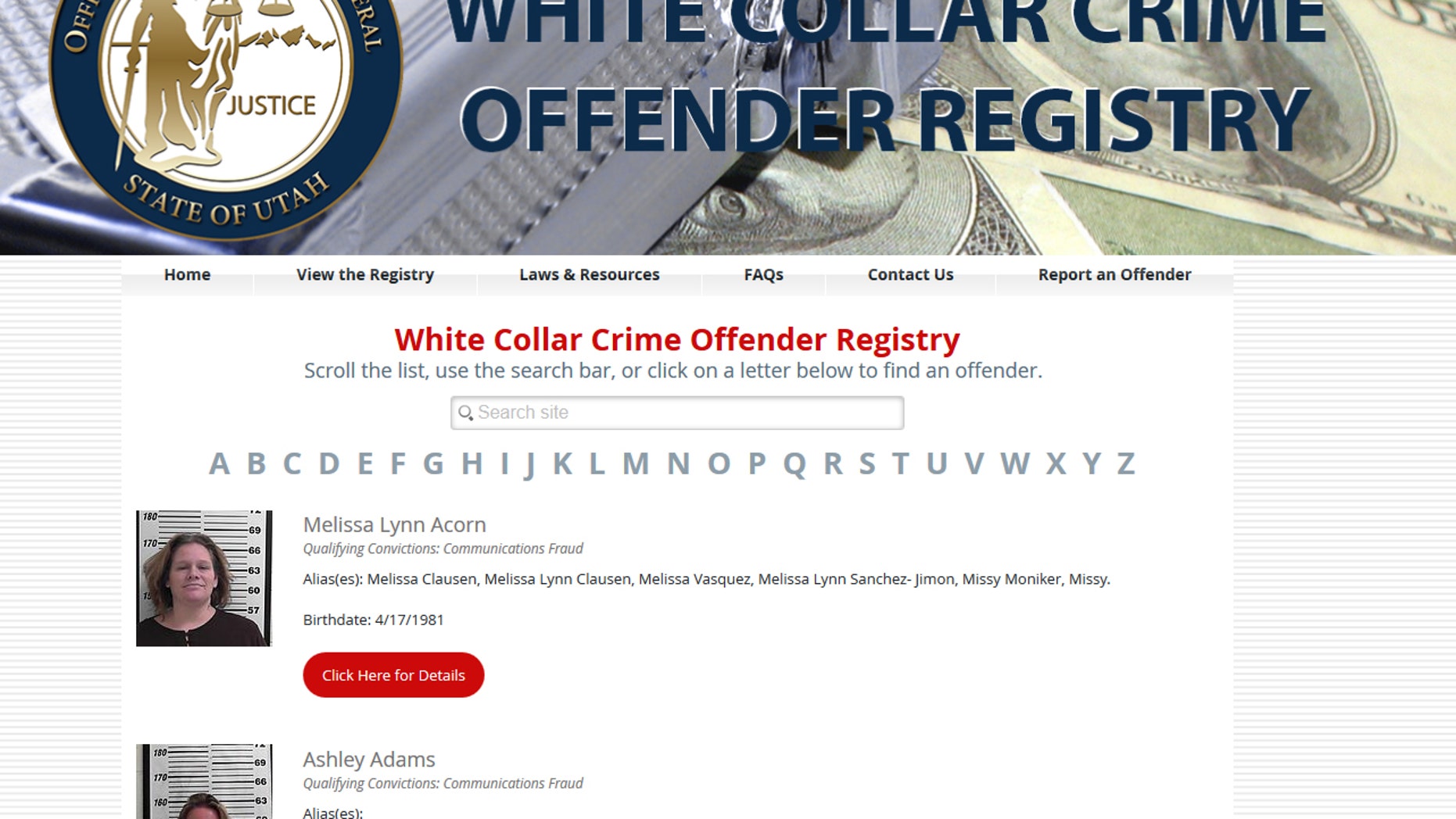 Utahs White Collar Crime Database Could Serve As National Model Fox News 