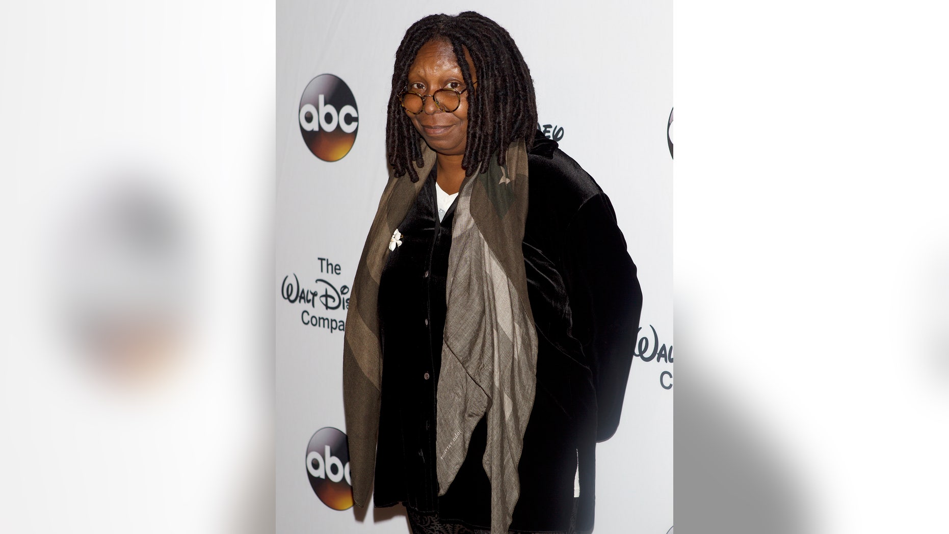 May 14, 2014. Actress Whoopi Goldberg arrives for "A Celebration of Barbara Walters Cocktail Reception" in New York.