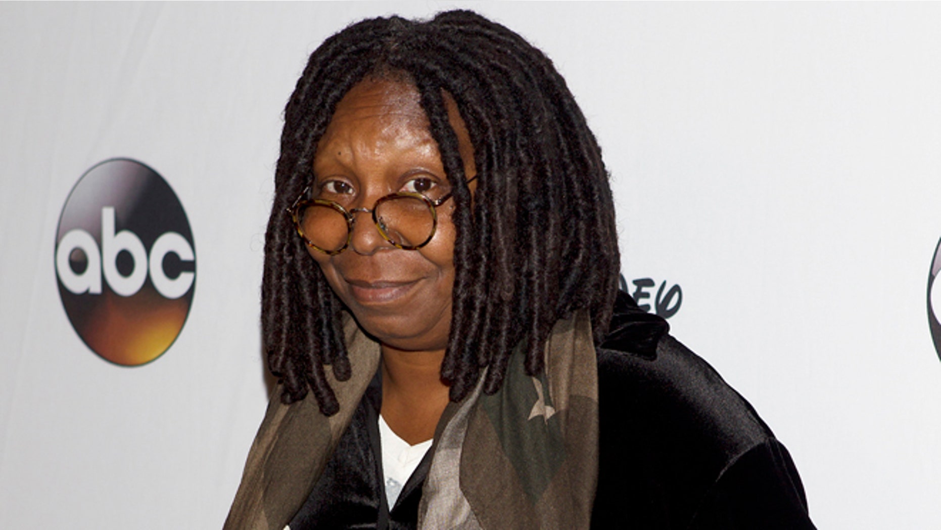 May 14, 2014. Actress Whoopi Goldberg arrives for "A Celebration of Barbara Walters Cocktail Reception" in New York.