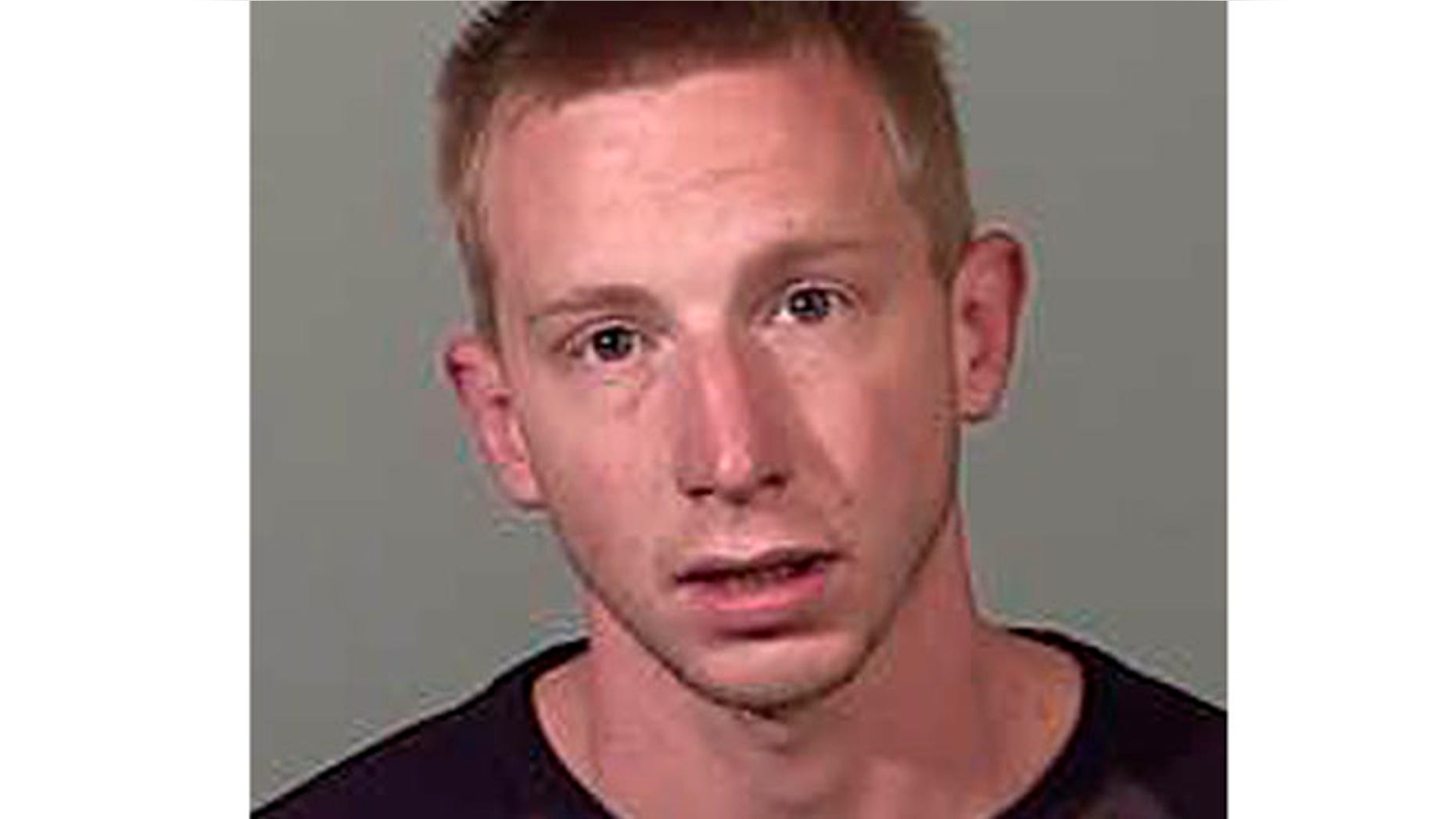This Oct. 11, 2014 booking photo provided by the Siskiyou County, Calif., Sheriff's Office shows Ronald Beau Marshall. Marshall, 24, was arrested on suspicion of starting a wildfire that devastated the Northern California lumber town of Weed in September, 2014. (AP)