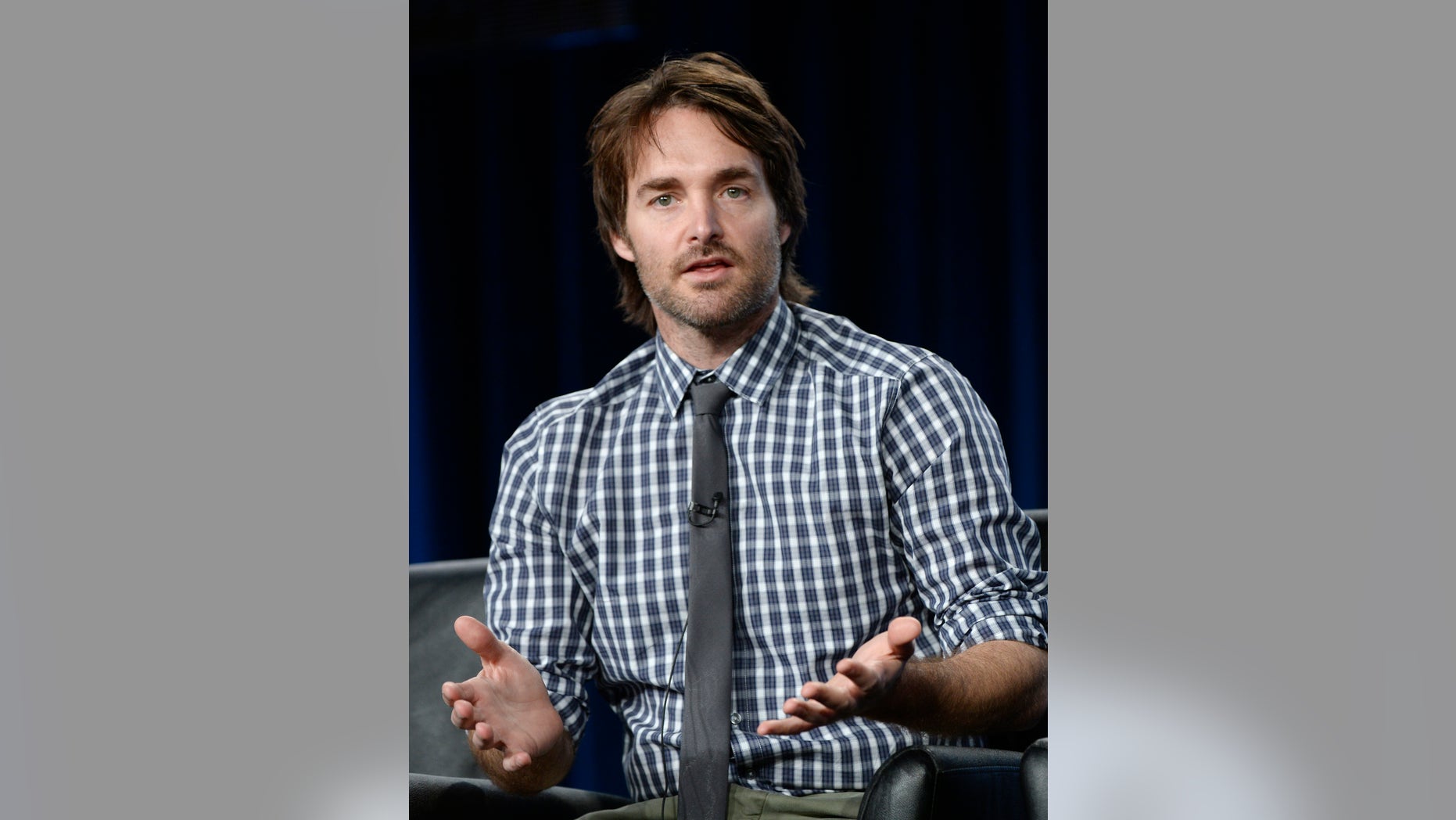 Creator of the show Will Forte takes part in a panel for the television series "The Last Man On Earth" during Fox Broadcasting Company's part of the Television Critics Association (TCA) Winter 2015 presentations in Pasadena, California January 17, 2015. REUTERS/Kevork Djansezian (UNITED STATES - Tags: ENTERTAINMENT) - RTR4LTZU