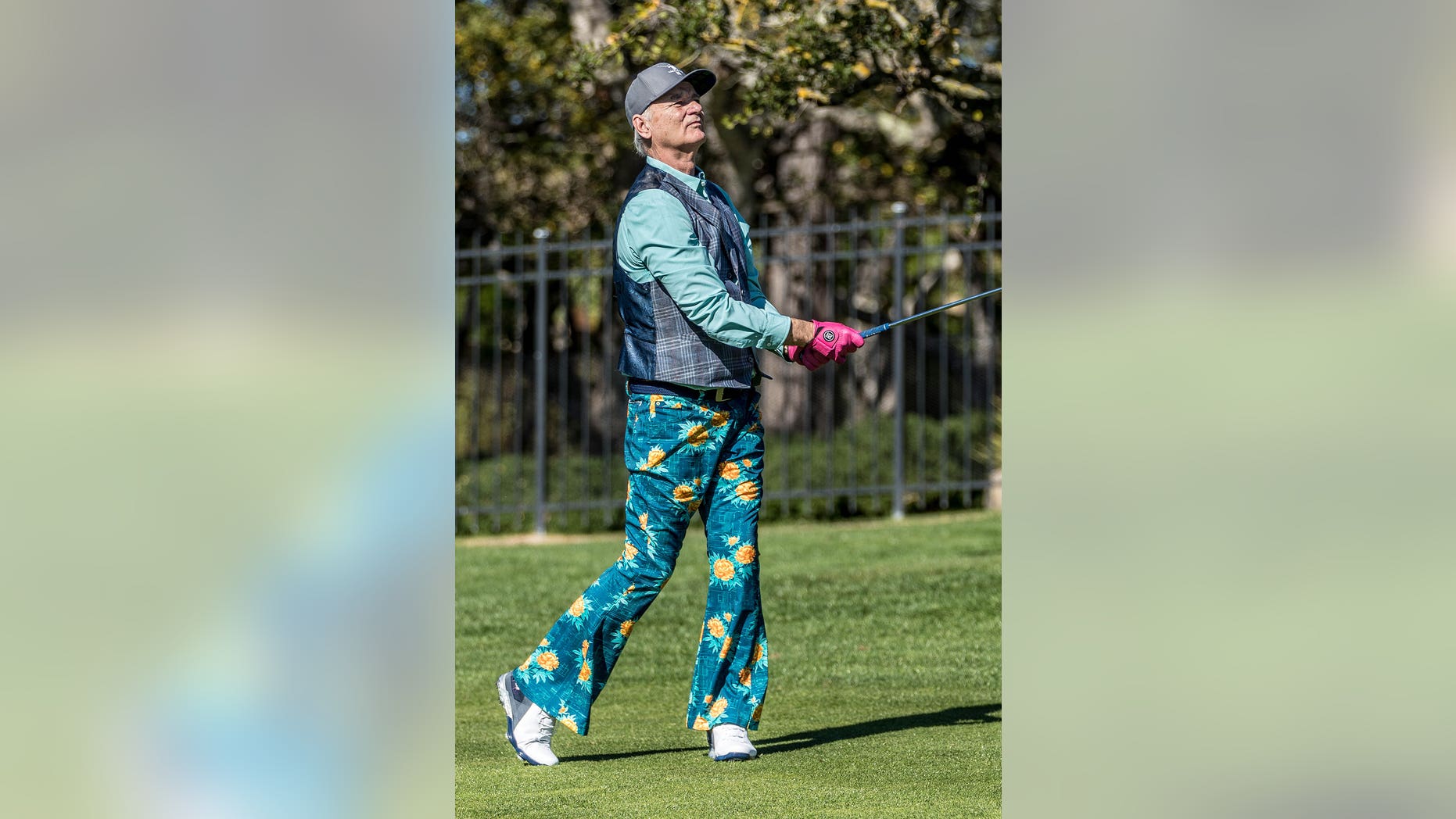 Bill Murray wore a pair of "Bill-Bottoms" to a charity tournament on Wednesday.