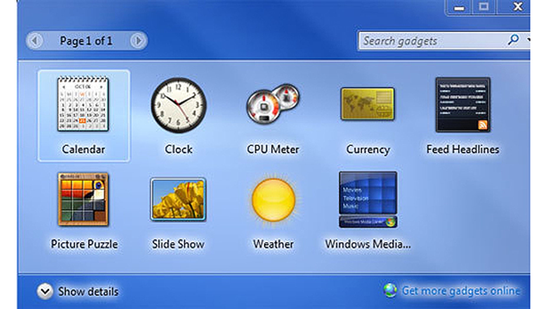 windows 7 break reminder gadget