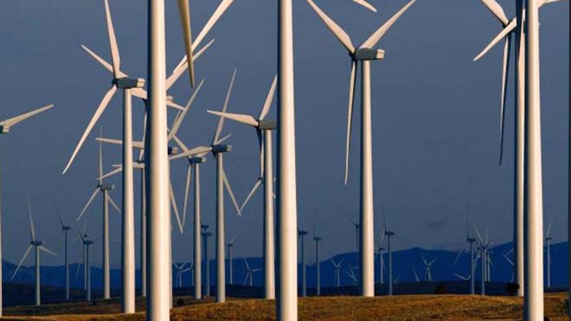 Wyoming moved to tax wind, and now wants to raise the government cut. (AP)