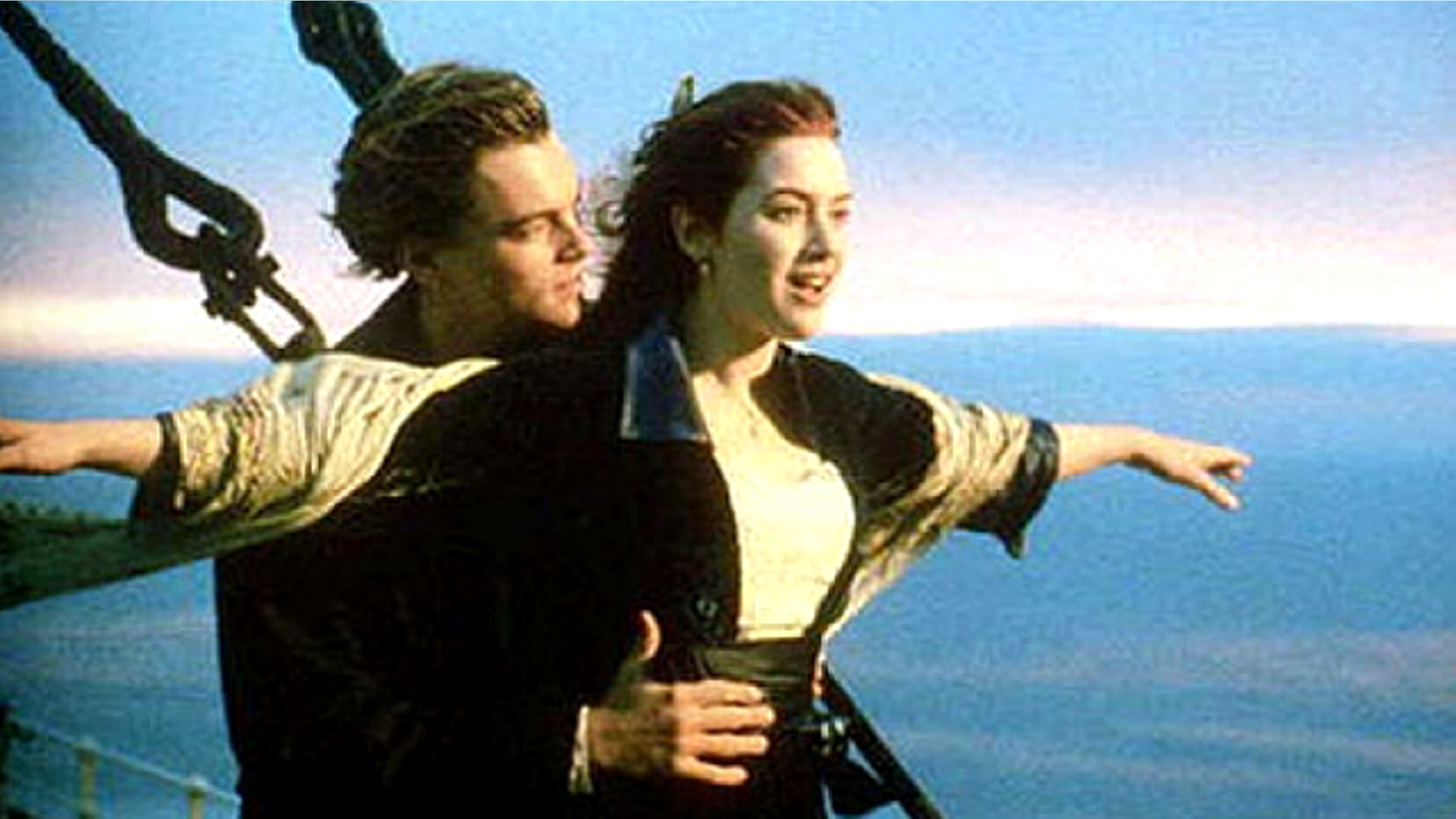 Kate Winslet and Leo DiCaprio in 'Titanic.' (AP)