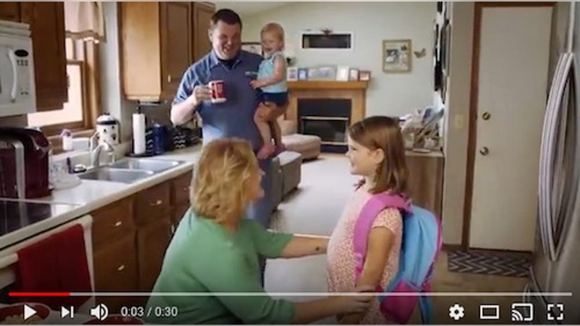 Jim and Lindsay Pratt of Jefferson, Wisconsin, are featured in the TV ad spotlighting the tax code.