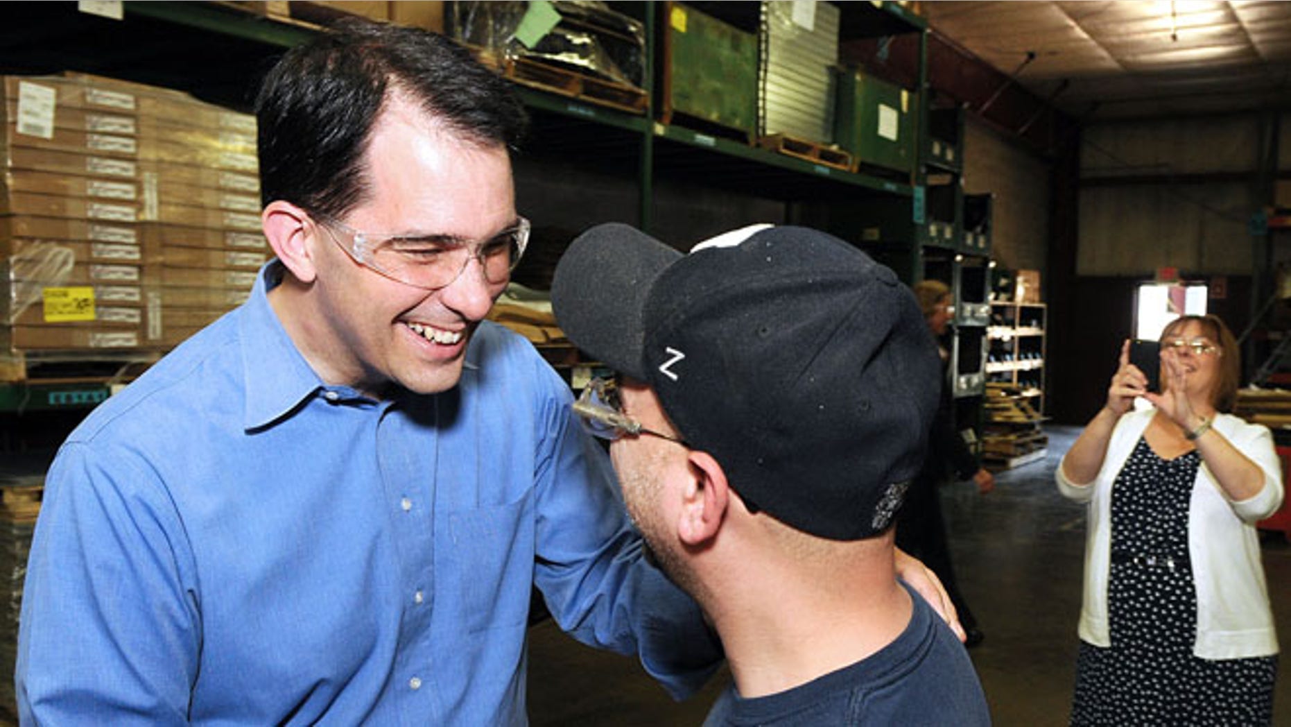 FILE: Wisconsin Governor Scott Walker in 2012.
