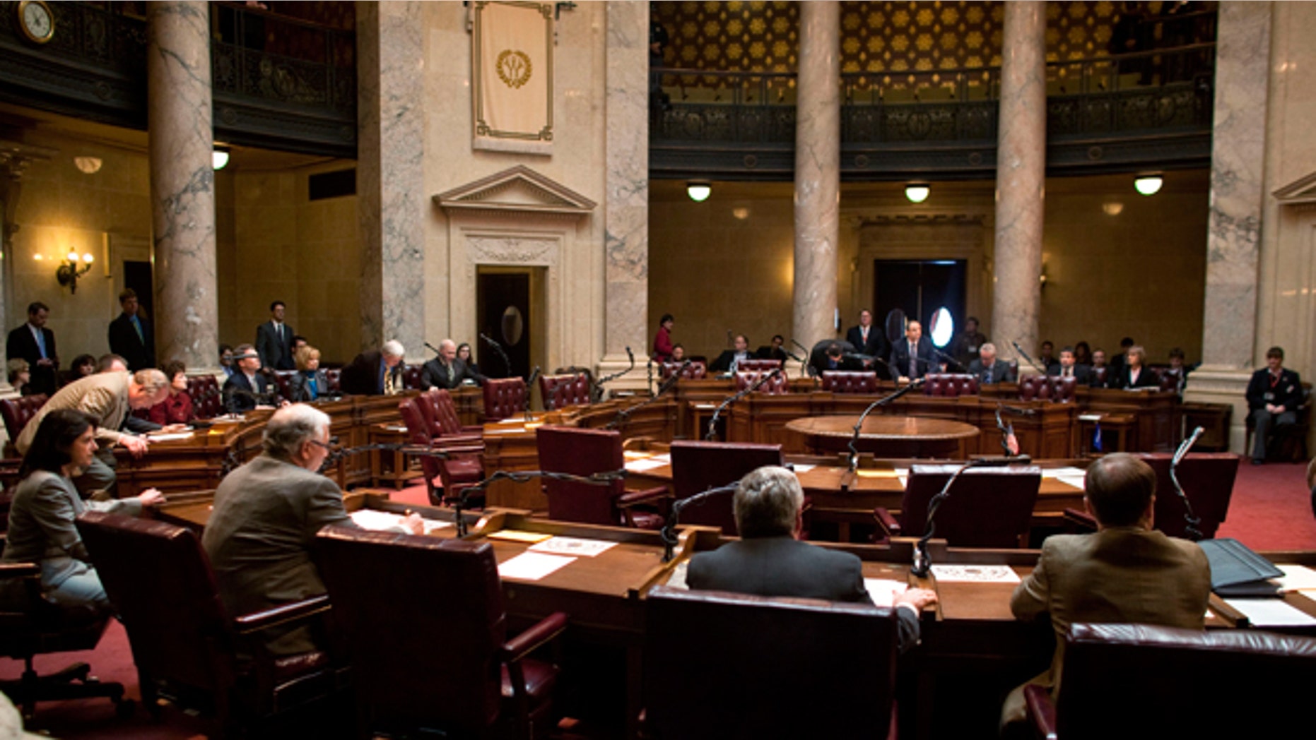 Nine Wisconsin state senators are facing recalls by voters angered over the winter's budget debate.