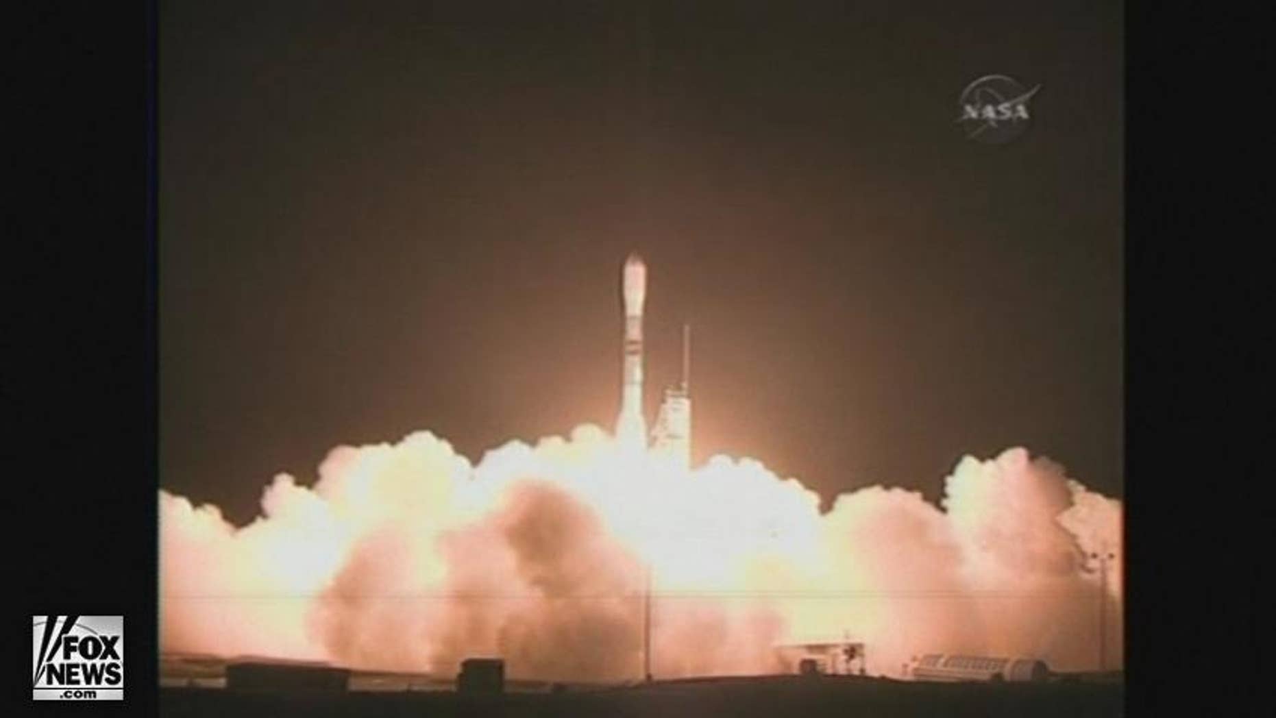 At Vandenberg Air Force Base in California, a Delta-2 rocket carrying NASA's newest telescope launched smoothly into space.