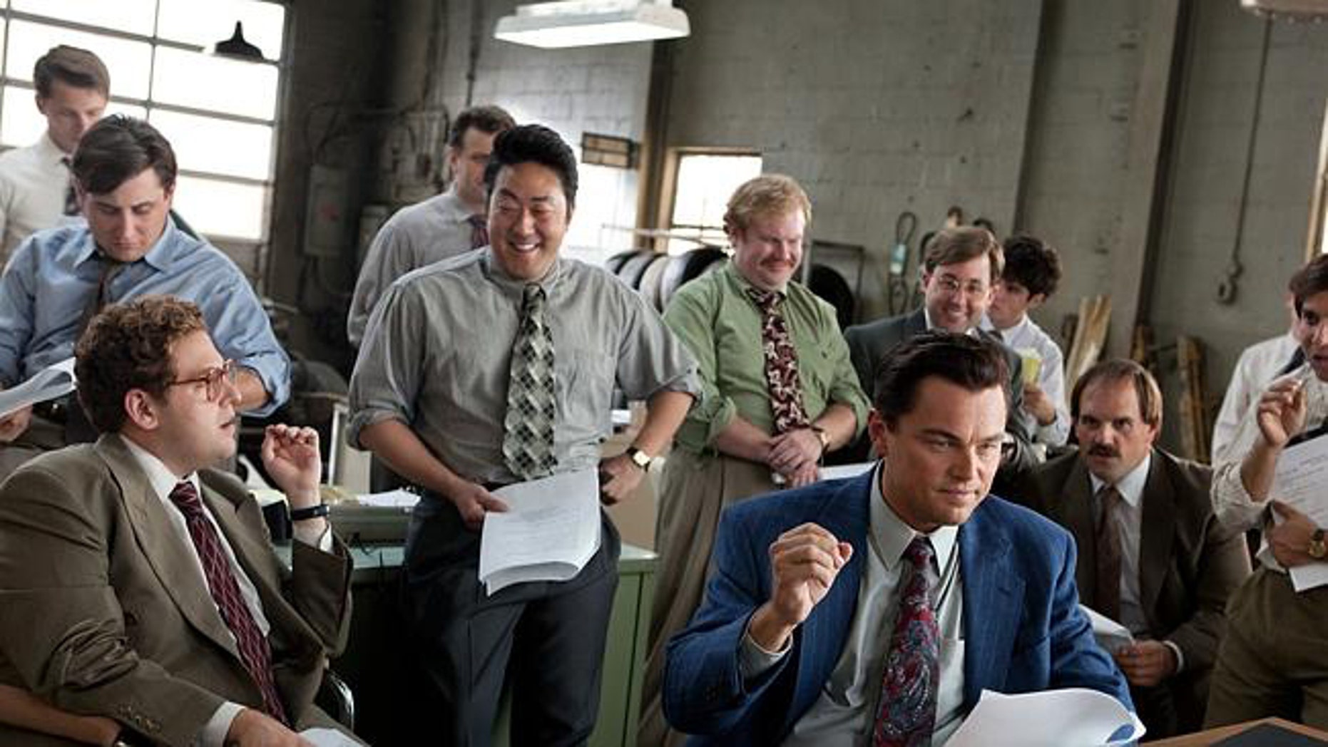 Jonah Hill and Leonardo DiCaprio in "The Wolf of Wall Street" -- the first major film to get a digital only release.