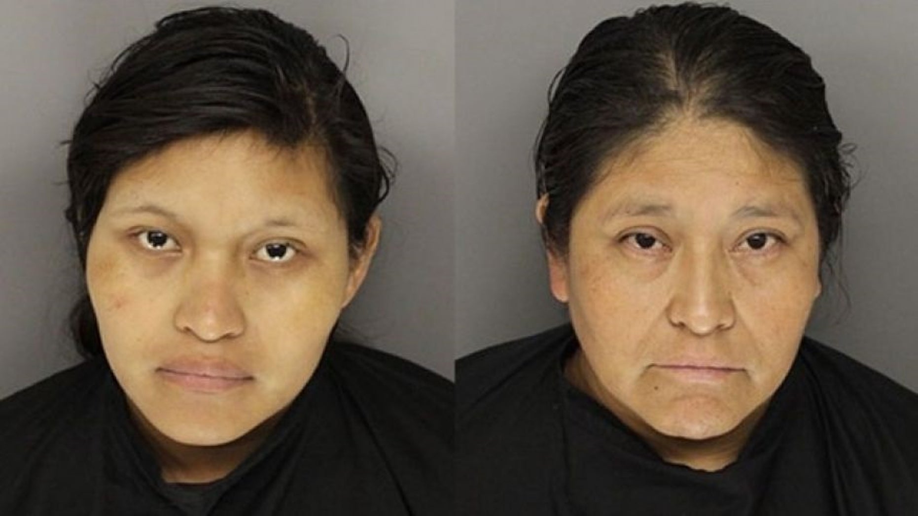 South Carolina restaurant workers Estela Ruiz-Gomez, left, and Lorenza Gomez Rodriguez were arrested in connection with the death of a baby.