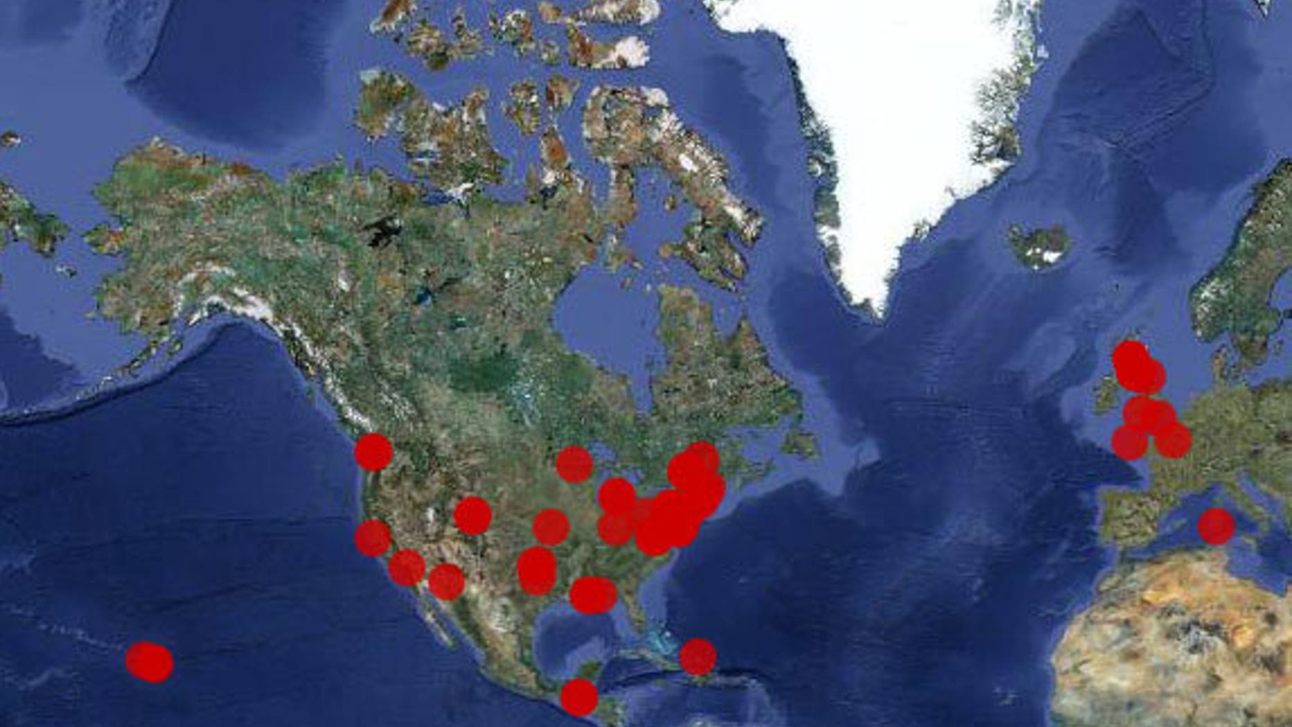 To post your thankful note to the World Gratitude Map (shown here), email gratitude@myresilience.net or send a tweet with the hashtag #gratmap.