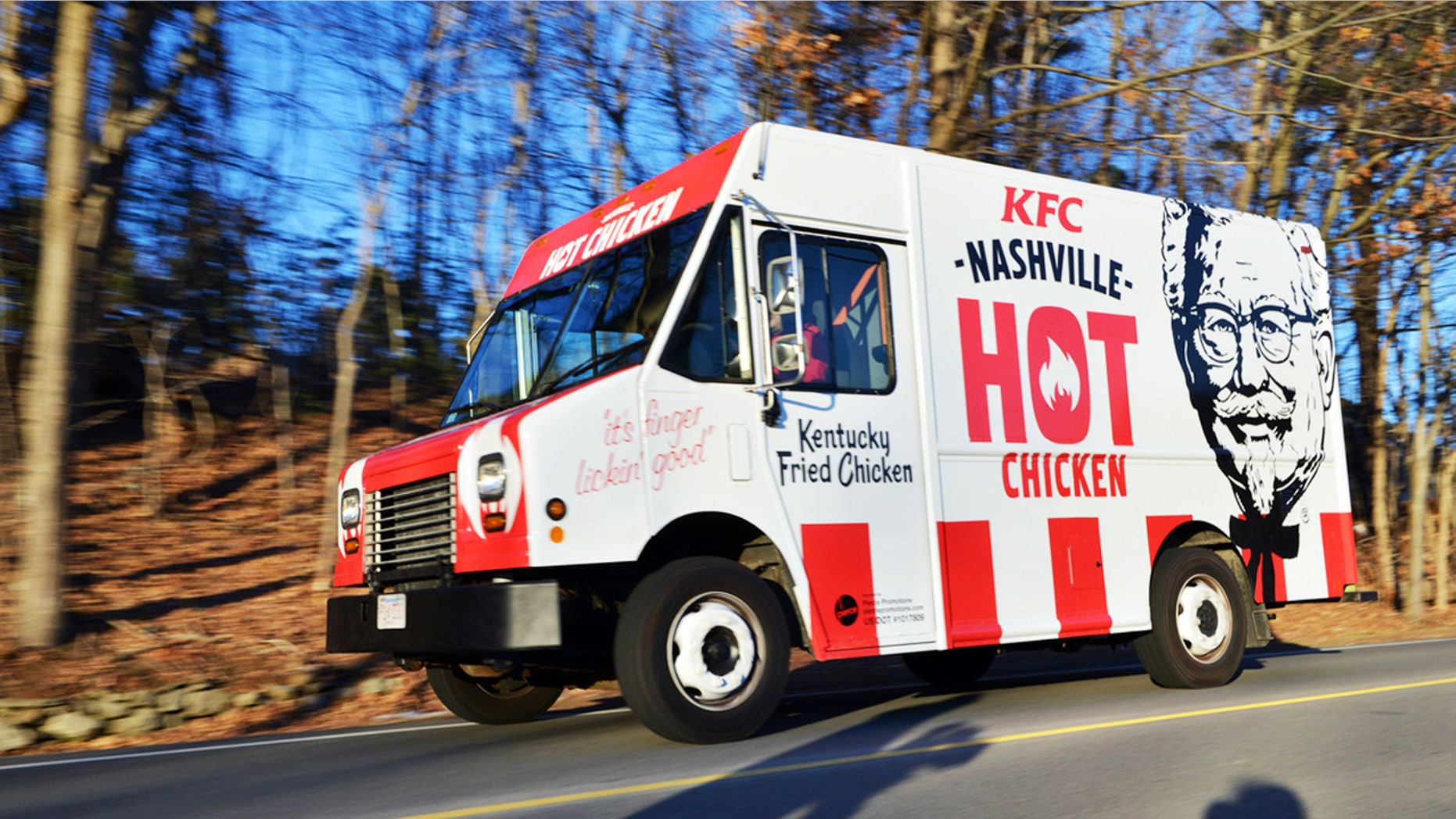 KFC is taking its Nashville Hot Chicken on a food truck tour.
