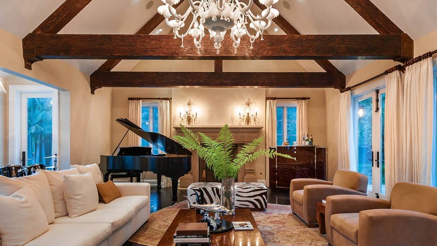 This home, now on the market for $28.5 million, was originally designed by Paul Williams, who built many celebrity homes during Hollywood's GoldenAge. Prior owners include Betty Grable and Don Johnson.