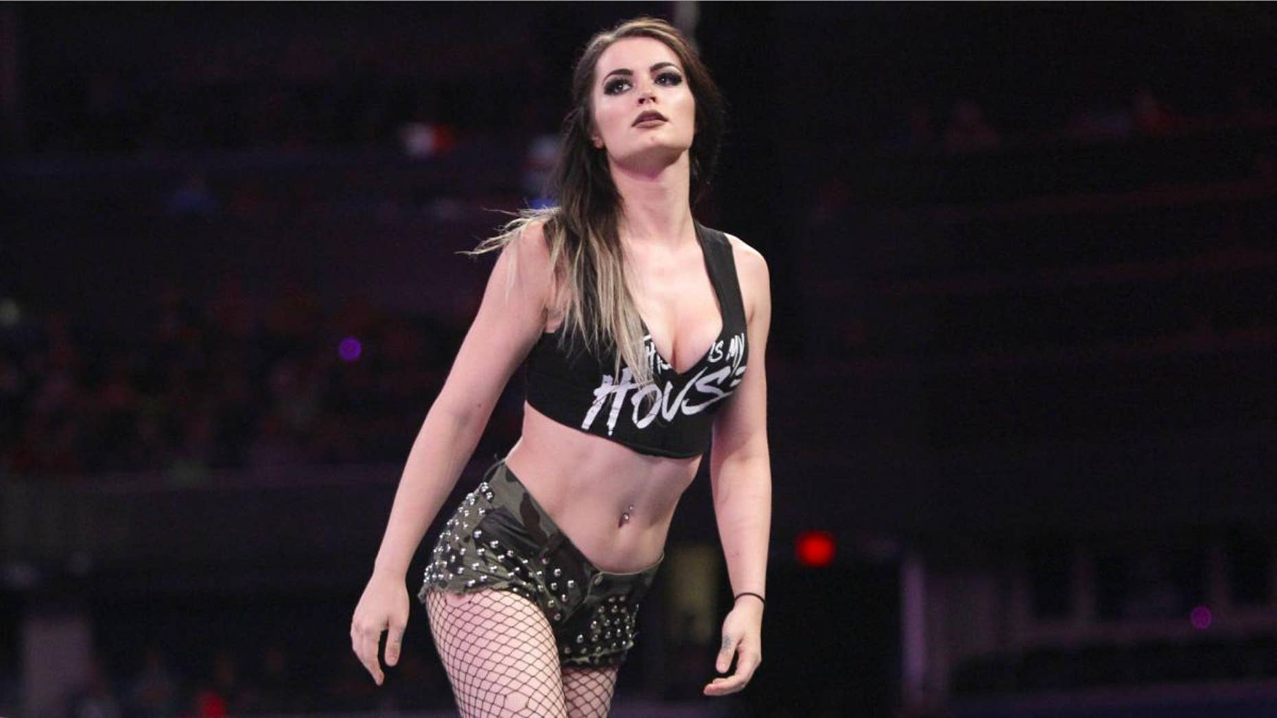 WWE wrestler Paige.