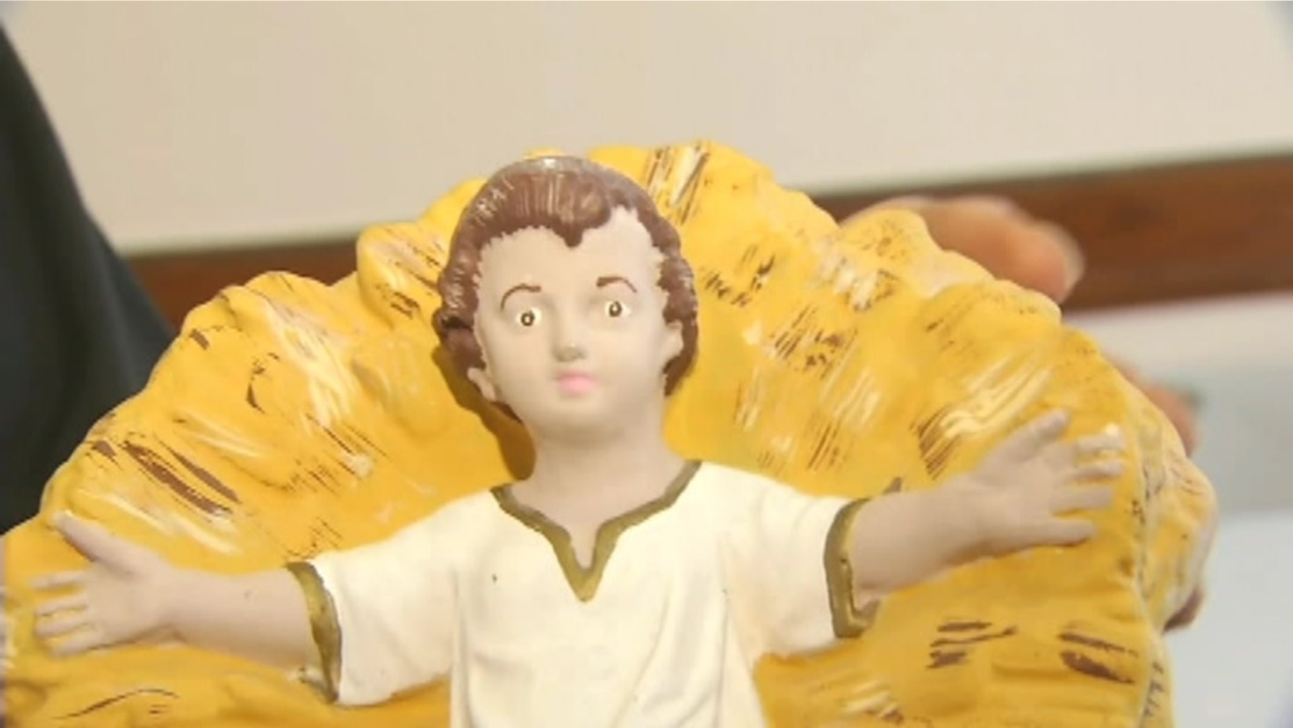 A baby Jesus statue has been returned to a New Jersey church after being stolen nearly 90 years ago.