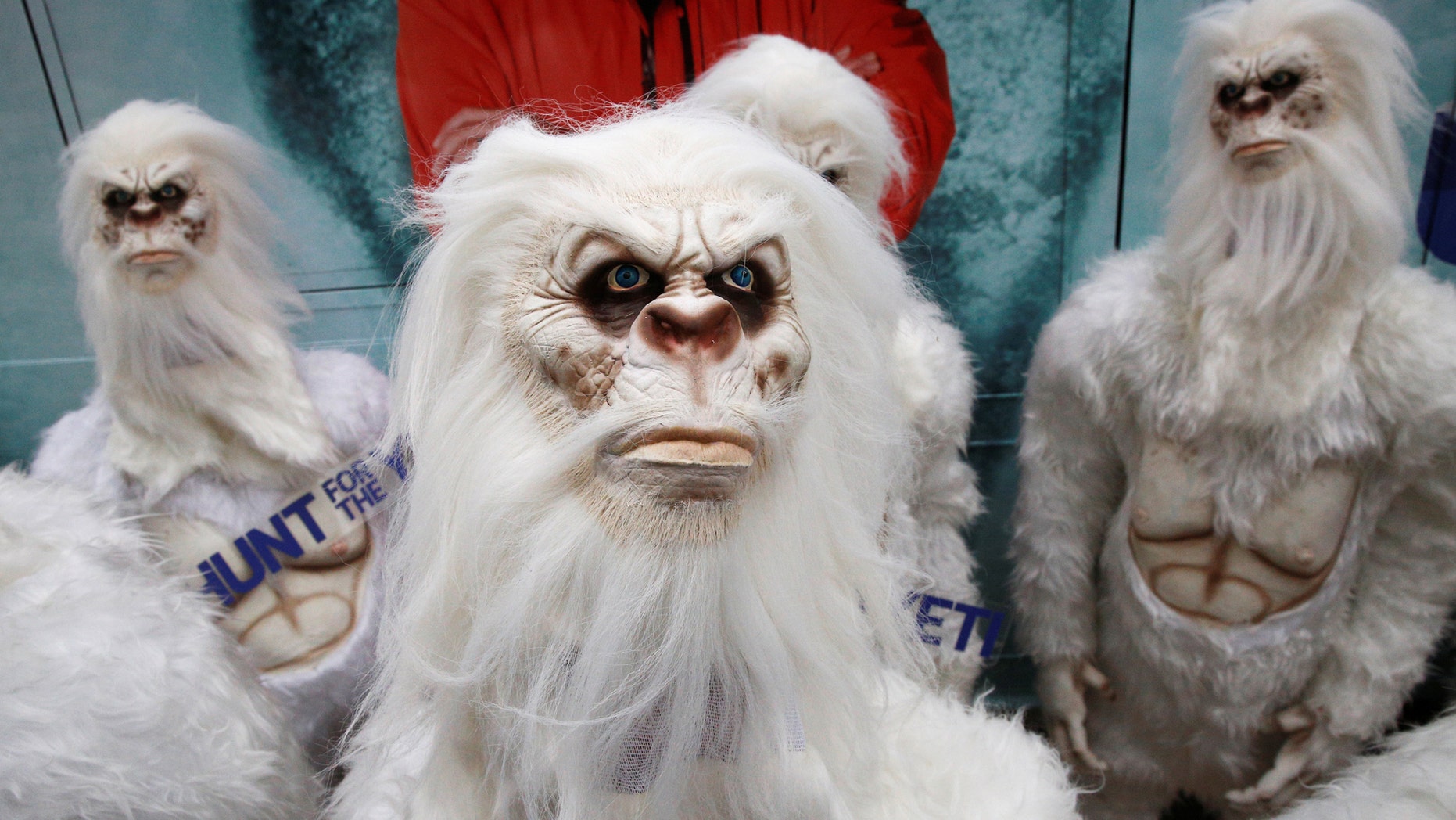 File photo - Actors dressed as a 'Yeti' attend a promotional event for Travel Channel's "Expedition Unknown: Hunt for the Yeti" in Manhattan, New York City, U.S., Oct.4, 2016. (REUTERS/Brendan McDermid)