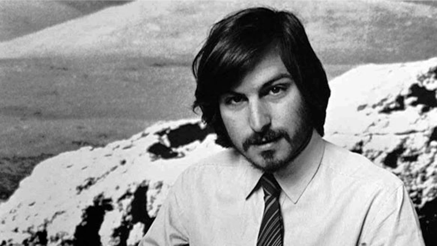 A young Steve Jobs.