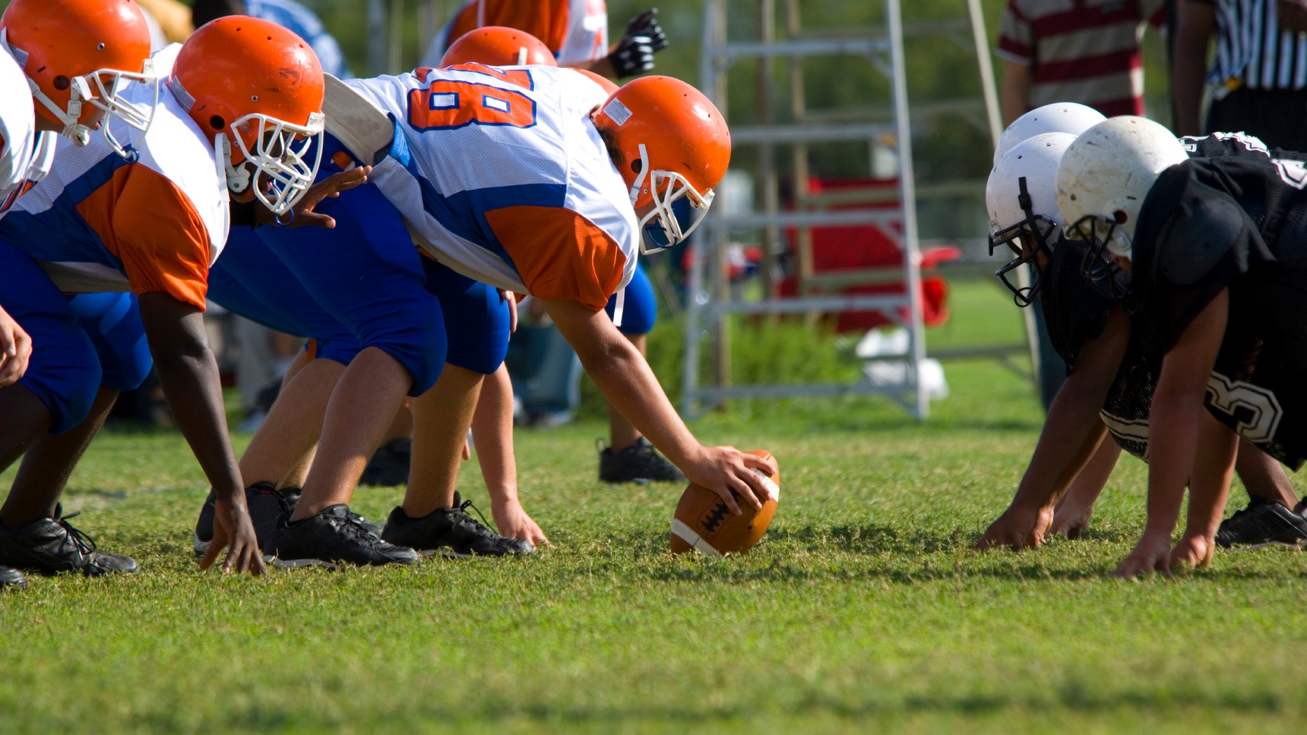 American Football played by young men