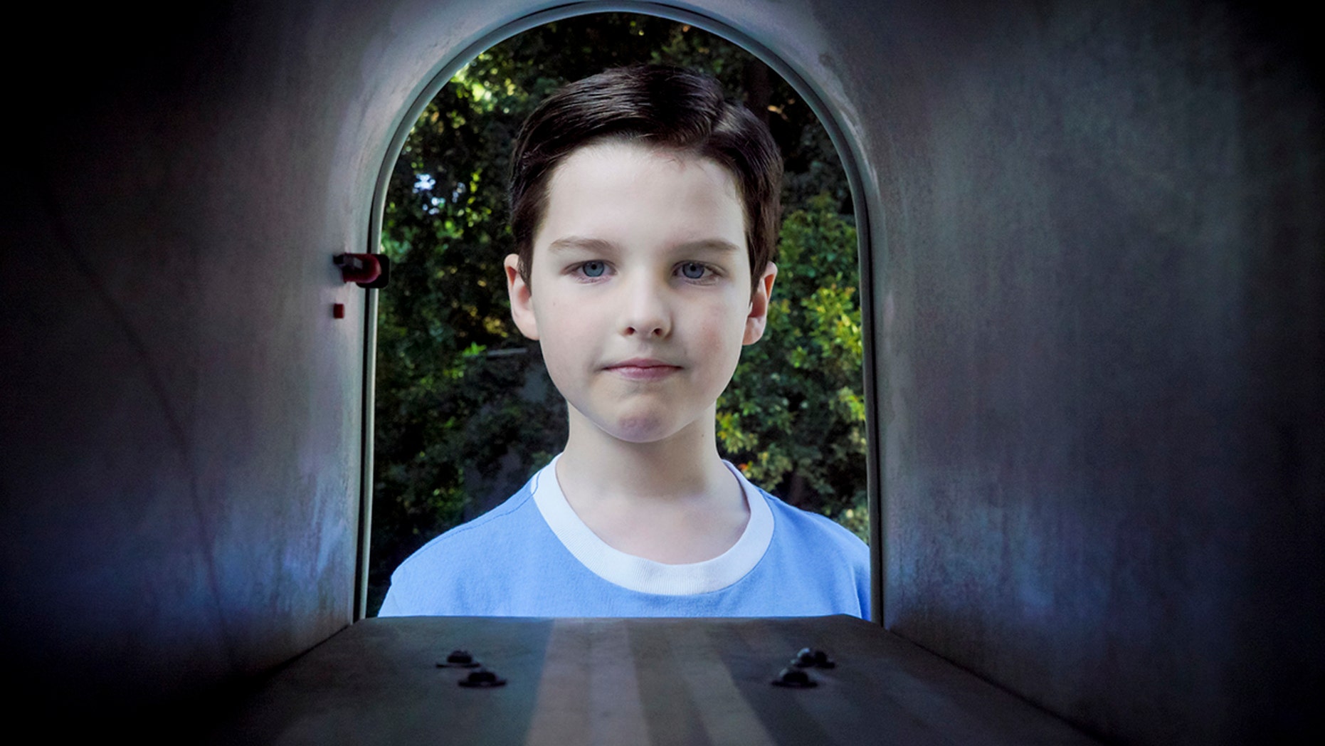 "A Patch, a Modem, and a Zantac" - Pictured: Sheldon (Iain Armitage). When a NASA representative visits Sheldon's school and dismisses his science, Sheldon is set on a mission to prove him wrong, on YOUNG SHELDON, Thursday, Nov. 30 (8:31-9:01 PM, ET/PT) on the CBS Television Network Photo: Richard Cartwright/CBS ÃÂé2017 CBS Broadcasting, Inc. All Rights Reserved.