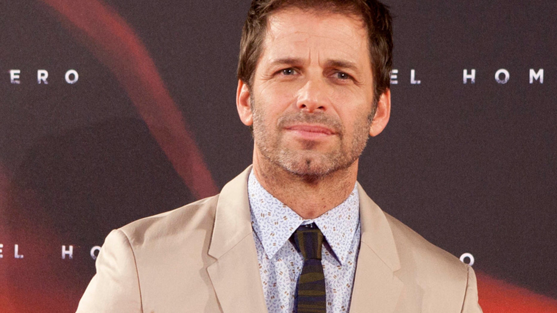 In this June 17, 2013 file photo, director Zack Snyder attends spanish premiere of the film "Man of Steel" in Madrid.