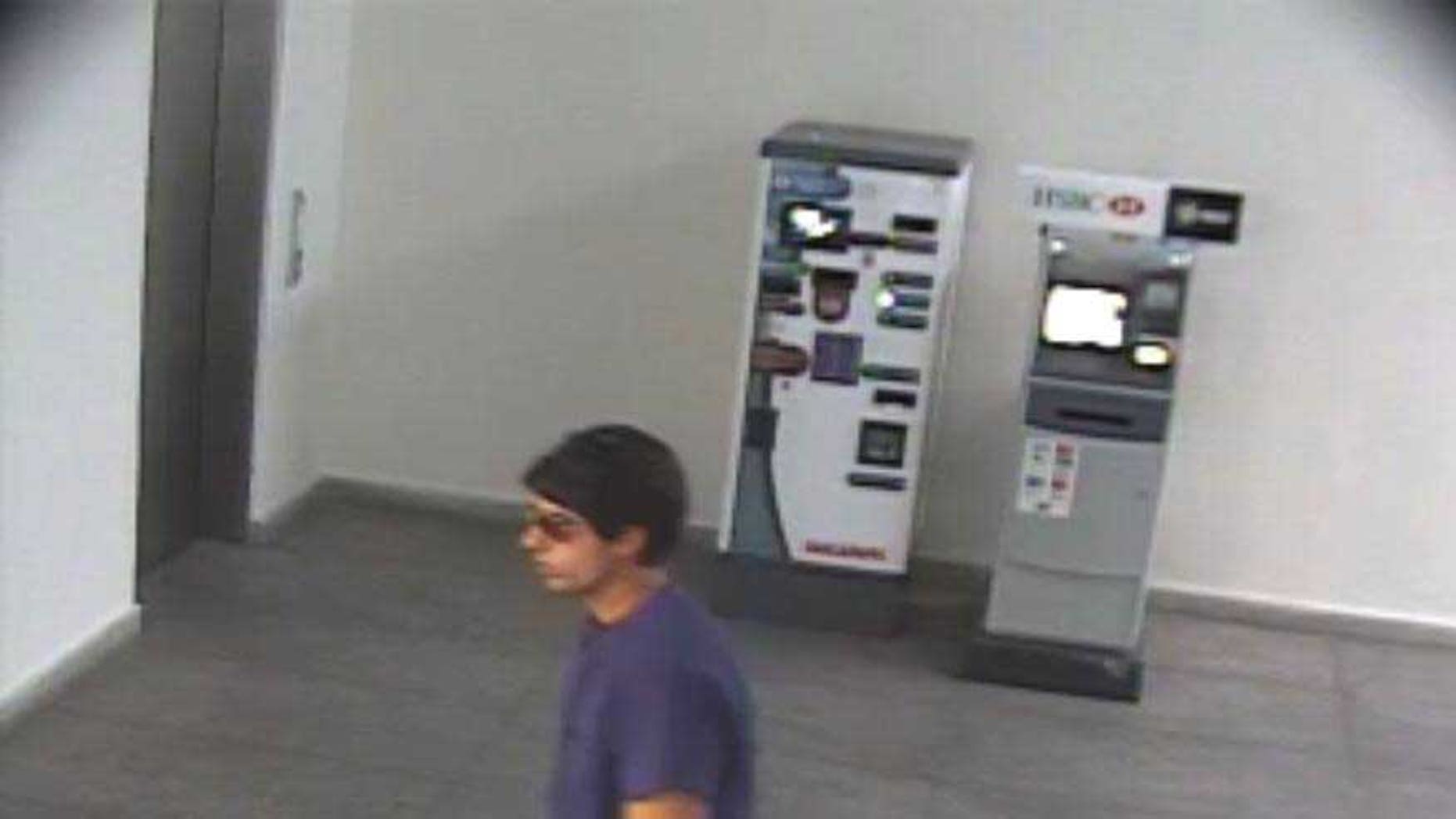 One of the surveillance photos provided by the U.S. Attorney's Office.