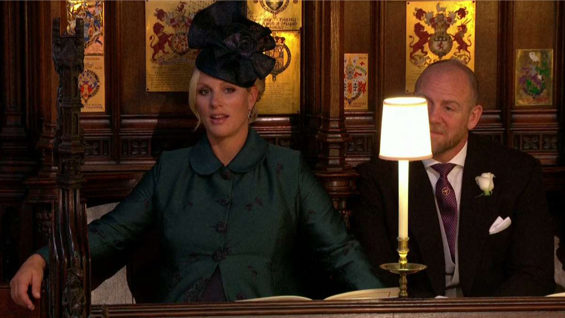 Zara Tindall, the granddaughter of Queen Elizabeth II seemed to be unamused by the royal wedding ceremony and her viral looked was caught on camera.